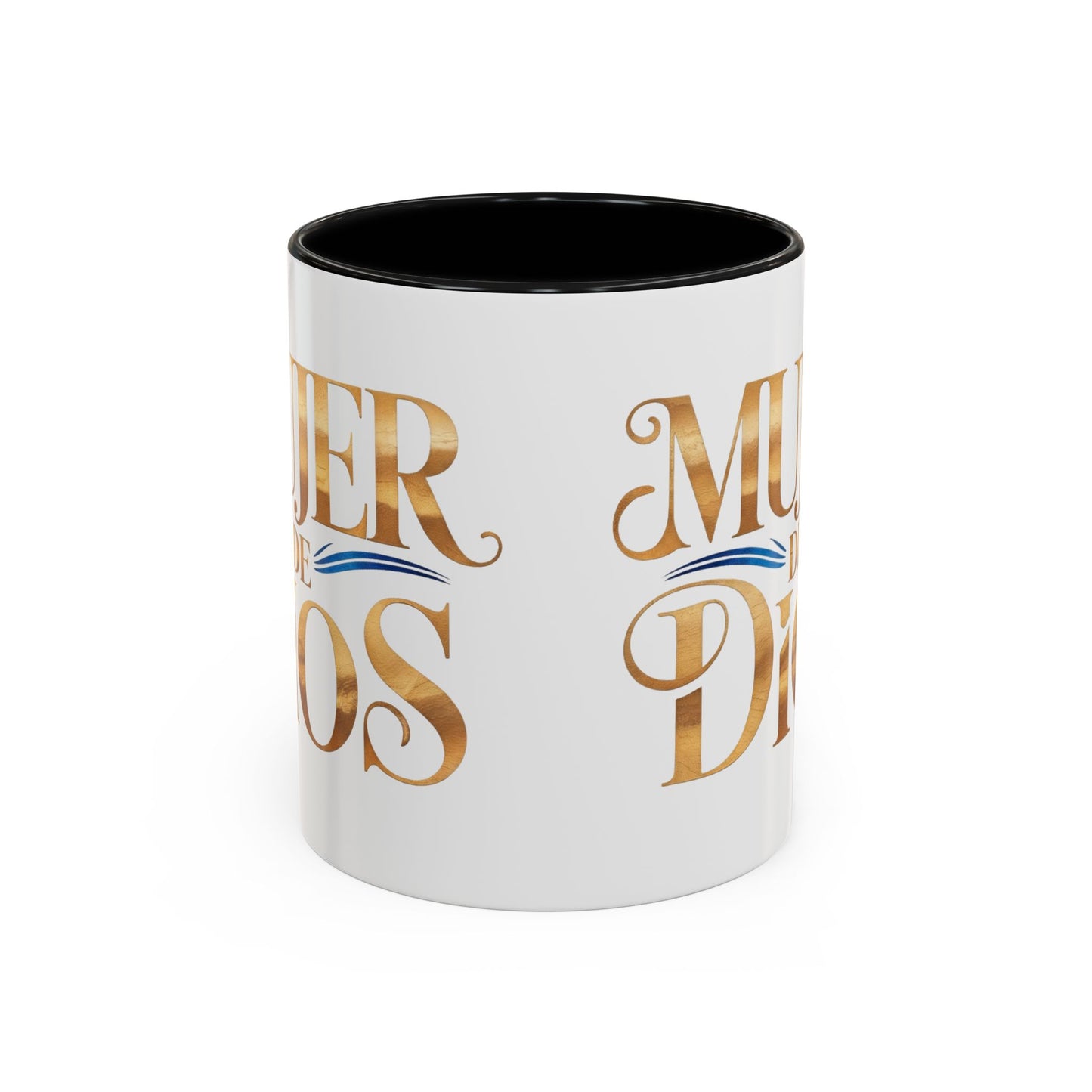 Mujer de Dios Mug - Catholic Gift for Christian Latina Woman, Taza Cristiana Faith Gift, God's Daughter Coffee Cup