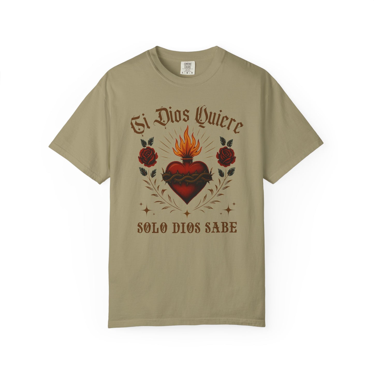 Si Dios Quiere Shirt | Camisa Christiana | Latina Graphic Tee |