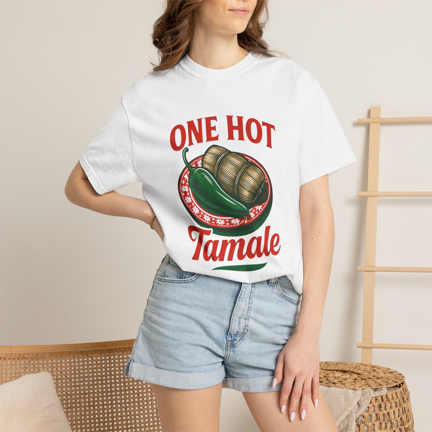 Hot Tamale Latino Style Unisex T-shirt, Bilingual Spanish Shirt, Funny Tee, Hispanic Apparel, Latinx Gift