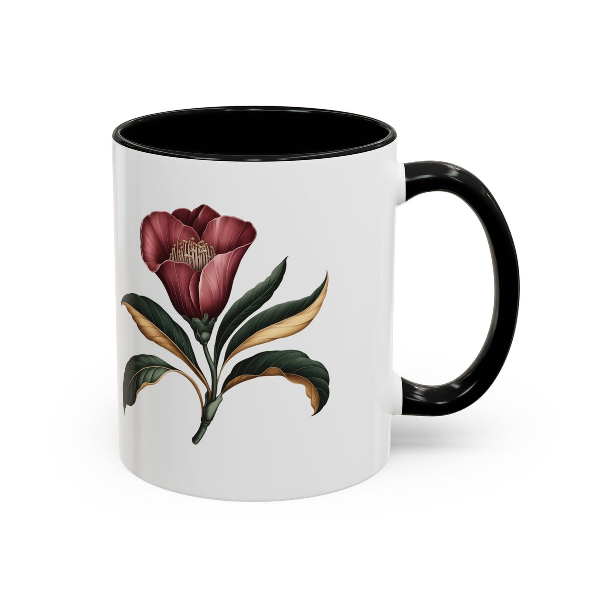 Flor de Maga Mug - Puerto Rico Flower Coffee Cup - Boricua Gift for Her
