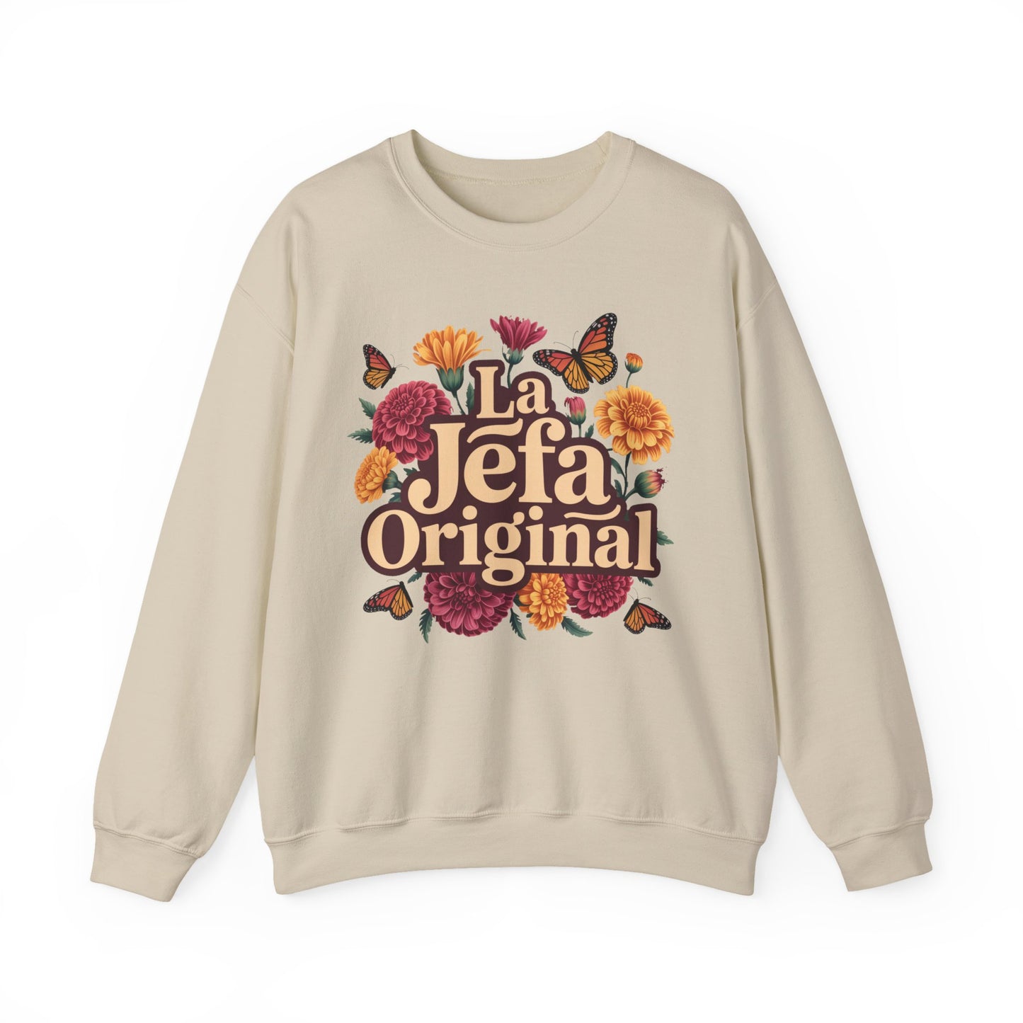 La Jefa Sweatshirt - Latina Boss Babe Gift - Mujer Fuerte Empowerment Hoodie - Feminist Gift for Her - Latina Pride Wear