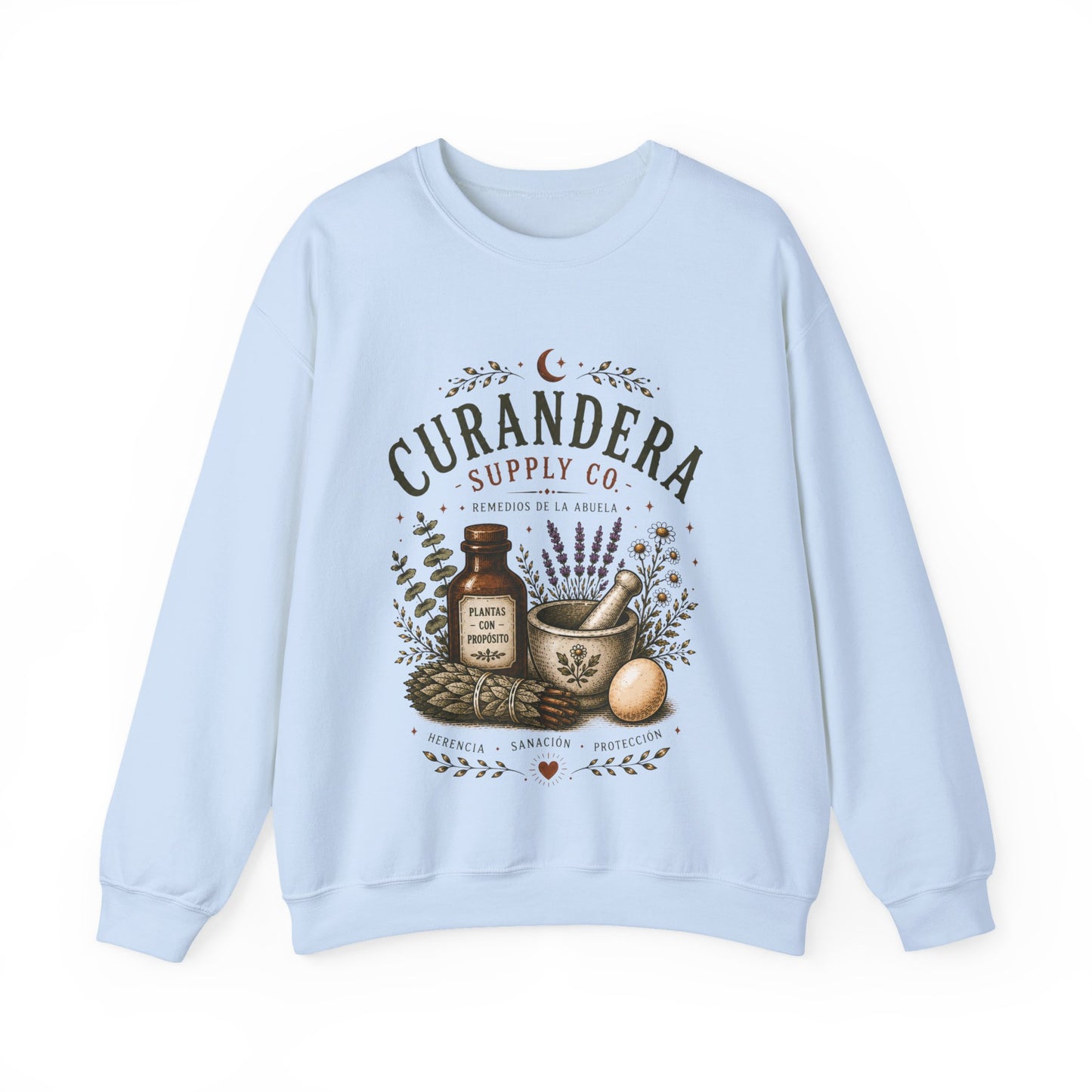 Bruja Sweatshirt - Latina Witch Magic Sudadera - Spiritual Gifts for Her - Mystical Latina Pride Hoodie