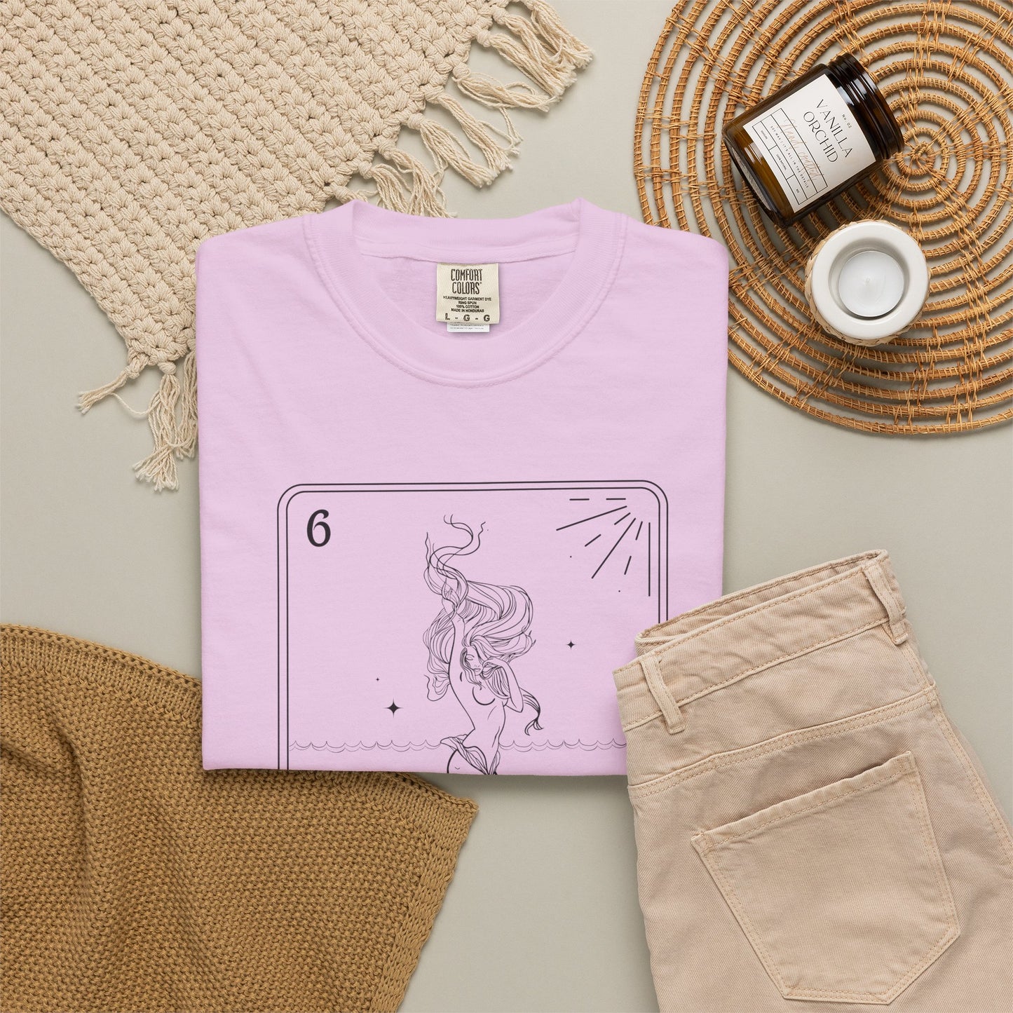 La Sirena Loteria Shirt | Comfort Colors , Strong Woman Latina Empowerment , Feminist Shirt, Gift for Her , Mexican Shirt , Latina Shirt