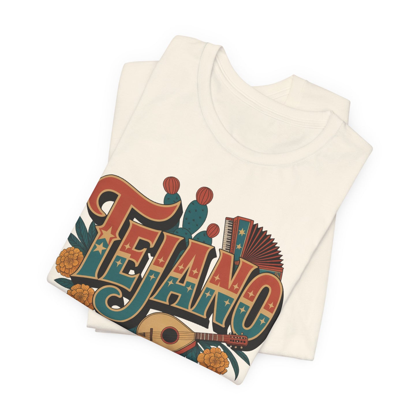Tejano T-Shirt - Orgulloso Tejano Pride Tee - Texas Mexican Heritage Gift - Latino Culture Shirt - Tex Mex Style
