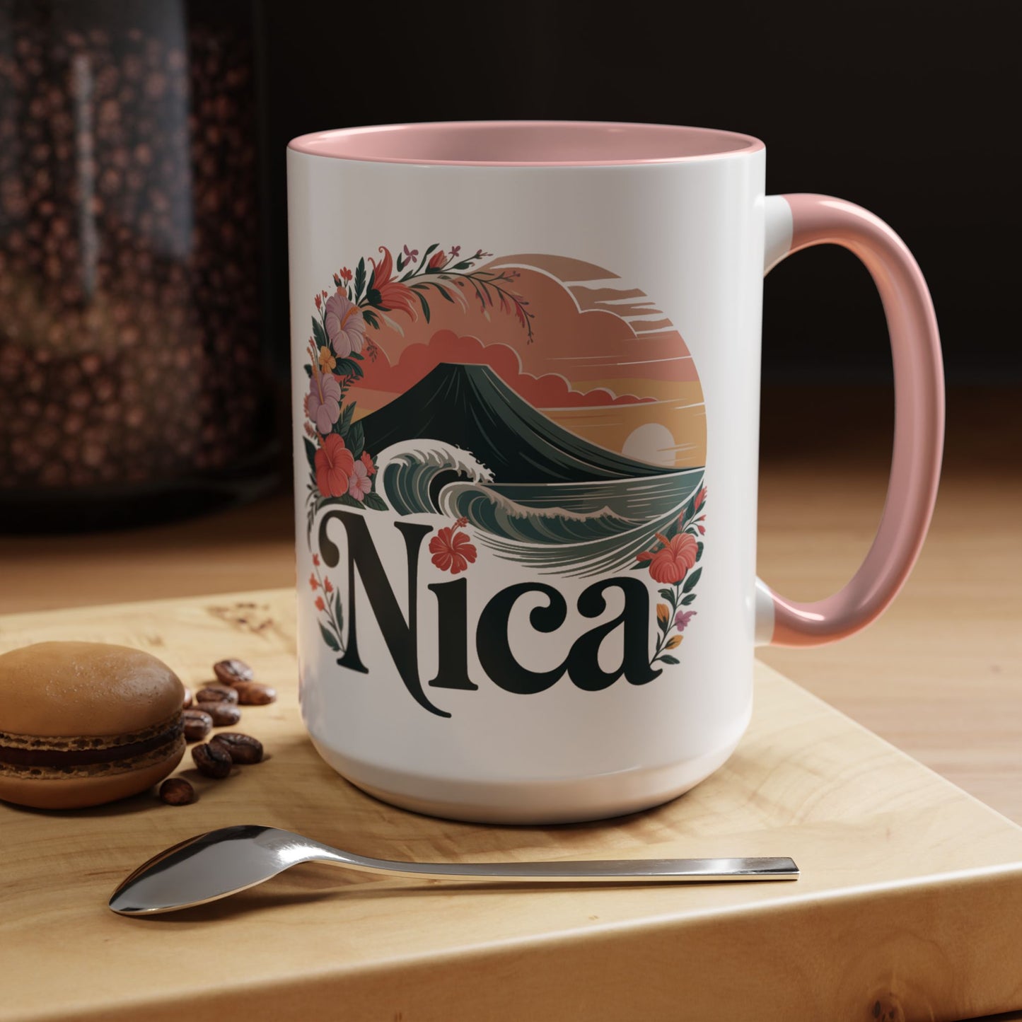 Nicaragua Mug - Nica Pride Coffee Cup Gift | Orgullo Nicaraguense | Central American Heritage Souvenir | Pinto Gallo Cafe