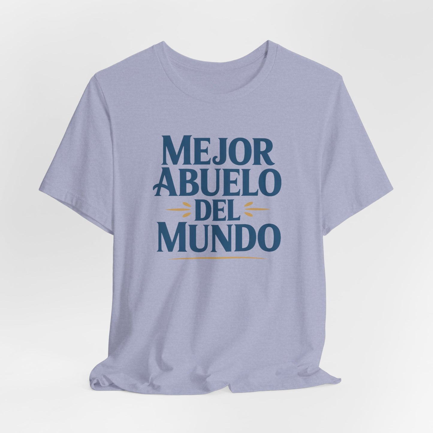 Mejor Abuelo T-Shirt - Latino Grandpa Gift Tee - Hispanic Family Shirt - Abuelo Pride Gift for Grandfather