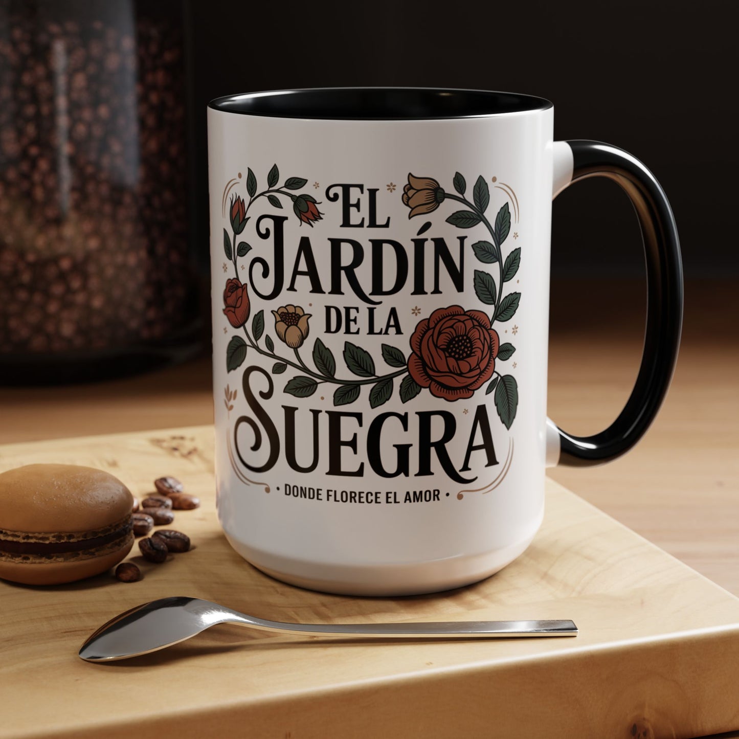Suegra Mug - Funny Mother in Law Gift - Latino Family Humor Coffee Cup - Regalos para Suegra - Spanish Mug
