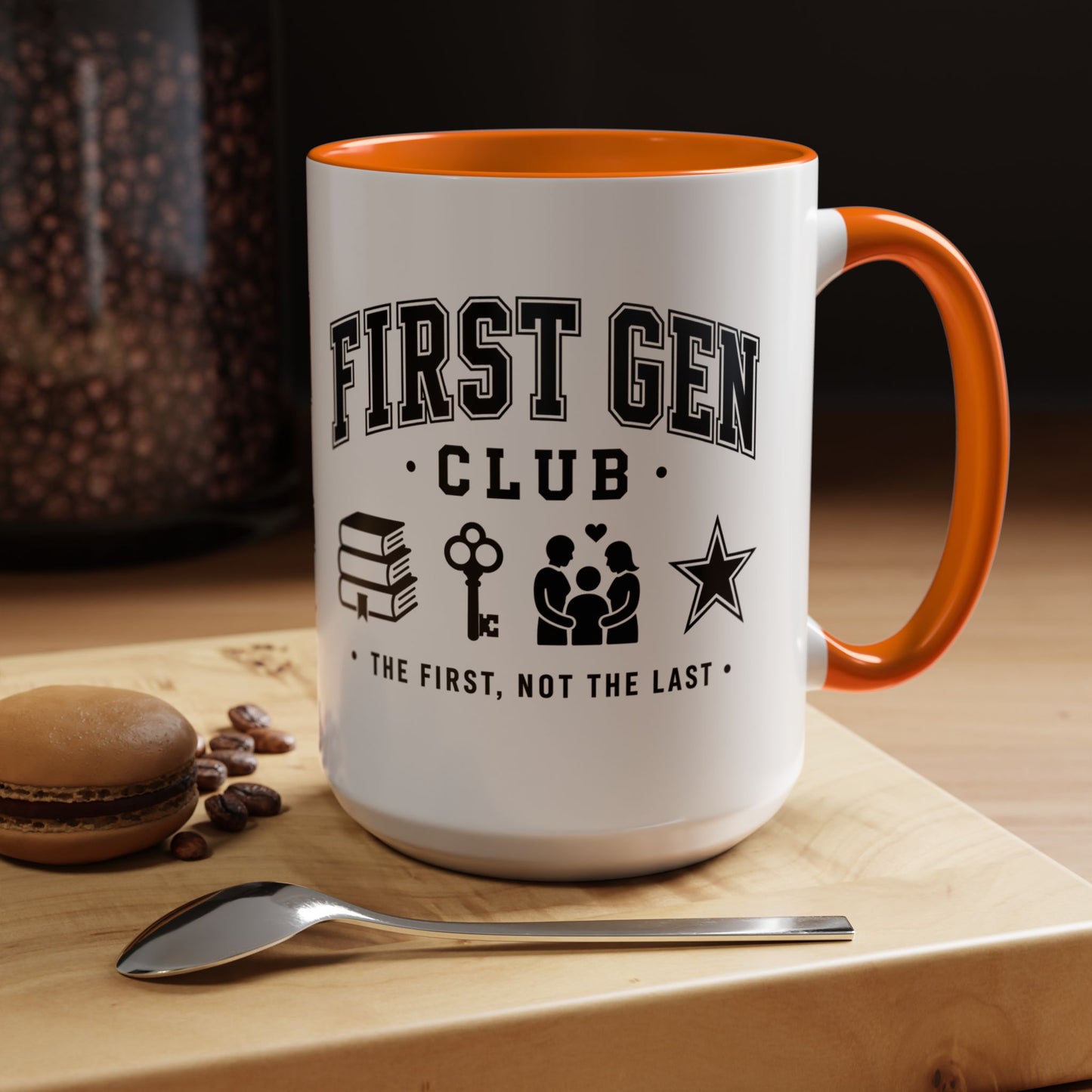 First Generation Latina Graduation Mug - Career Success Gift - Hija de Inmigrantes Pride Cup - Regalos para Mujer Graduación