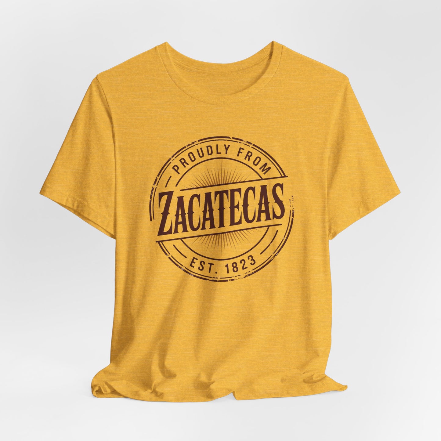 Zacatecas T-Shirt - Mexican Heritage Tee - Zacatecano Orgullo Gift - Mexico Pride Shirt - Hispanic Heritage Tee