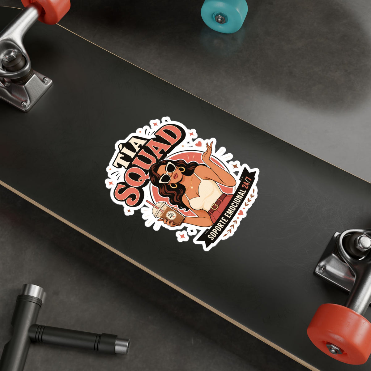 Tía Squad Sticker - Cool Tía Sticker - Funny Latina Tía Chingona Gift
