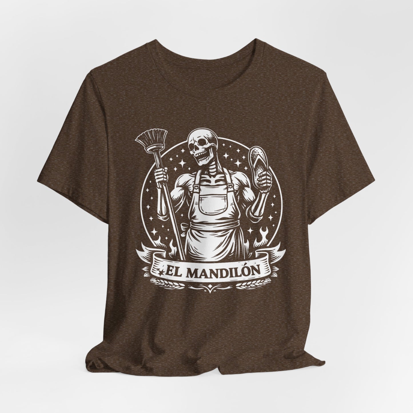 El Mandilon T-Shirt - Funny Spanish Tee for Latino Men - Mexican Sayings Shirt - Hispanic Culture Gift - Latino Humor Tshirt