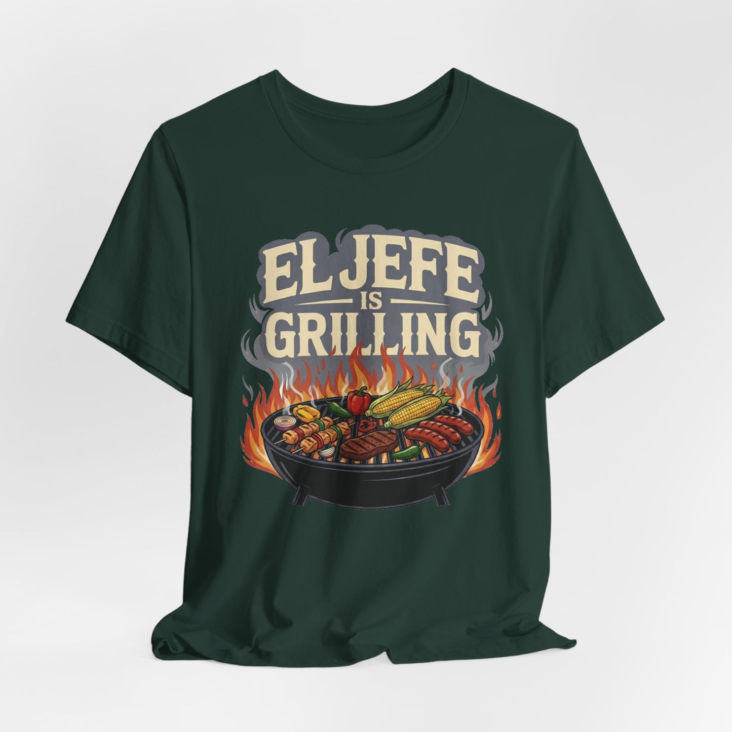 El Jefe T-Shirt - Latino Boss Tee - Hispanic Pride Gift - Jefe Shirt - Latino Heritage Apparel