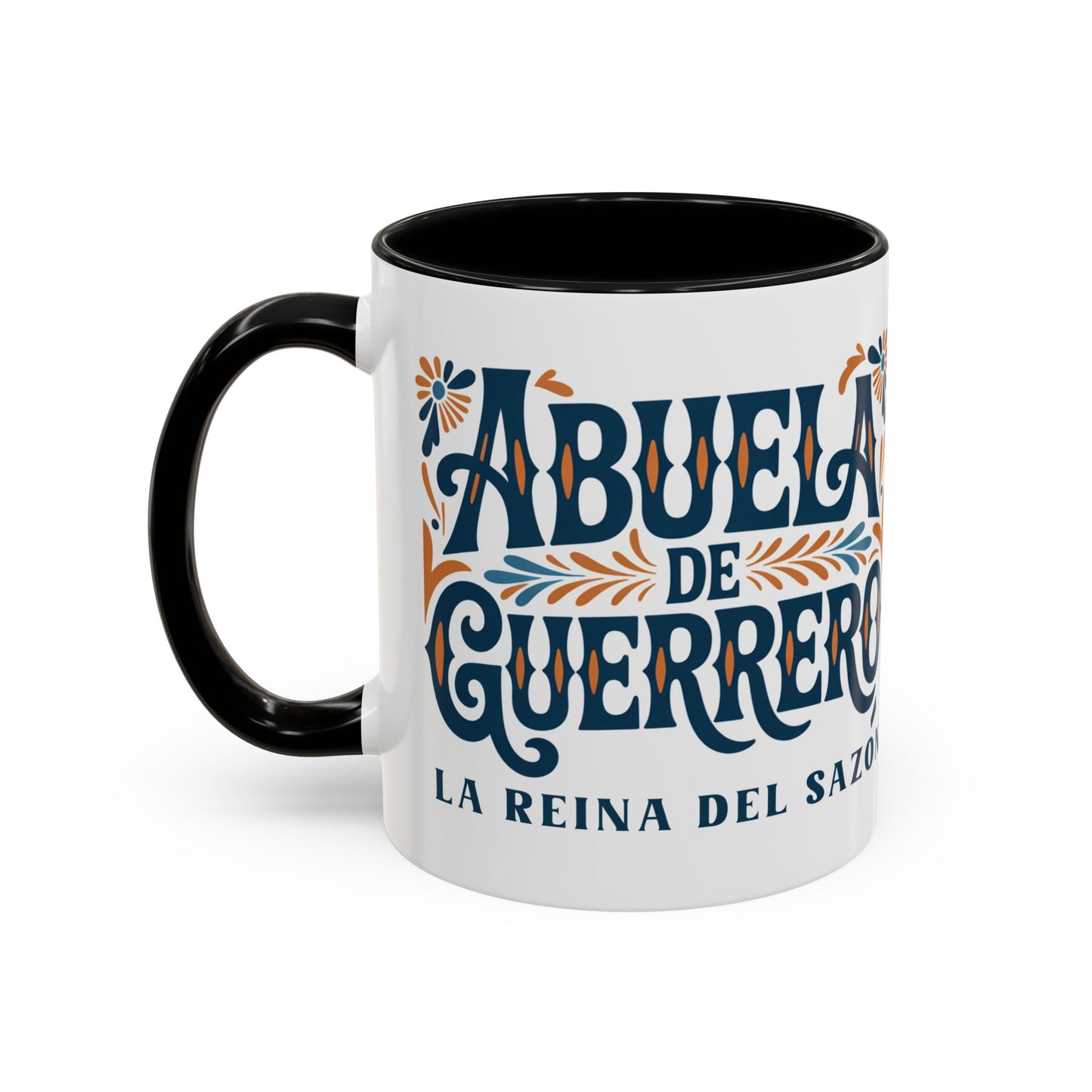 Abuela de Guerrero Mug - Spanish Grandma Coffee Cup Gift for Latino Family - Abuela Amor Hispanic Grandmother Present