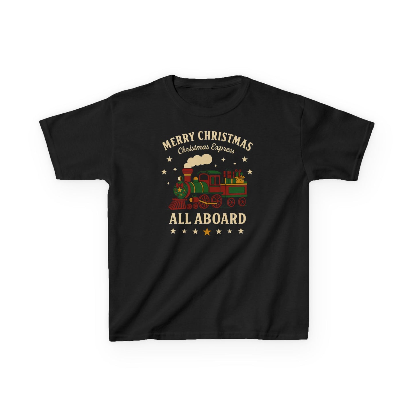 Christmas Train Kids shirt