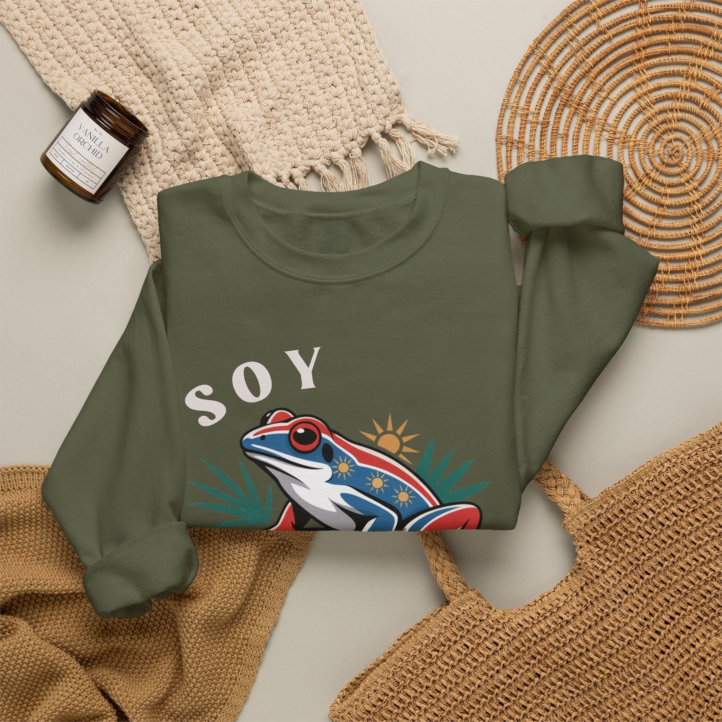 Boricua Sweatshirt - Puerto Rican Pride Hoodie Gift - Orgullo Boricua - PR Pride Wear - Isla del Encanto Clothing