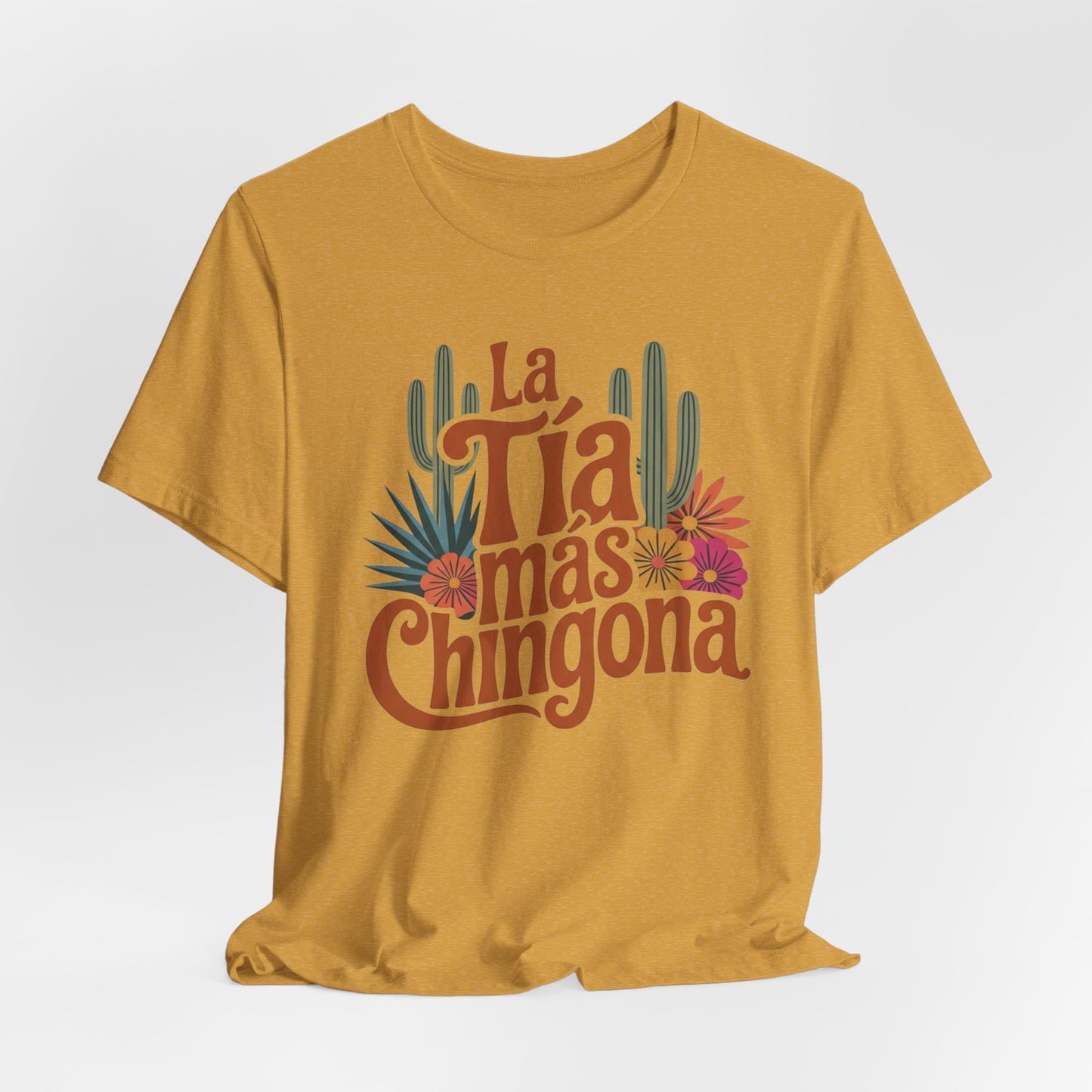 Tia T-Shirt - Proud Tia Gift - Latino Family Tee - Mi Tia Favorita - Hispanic Aunt Shirt - Tia Vida