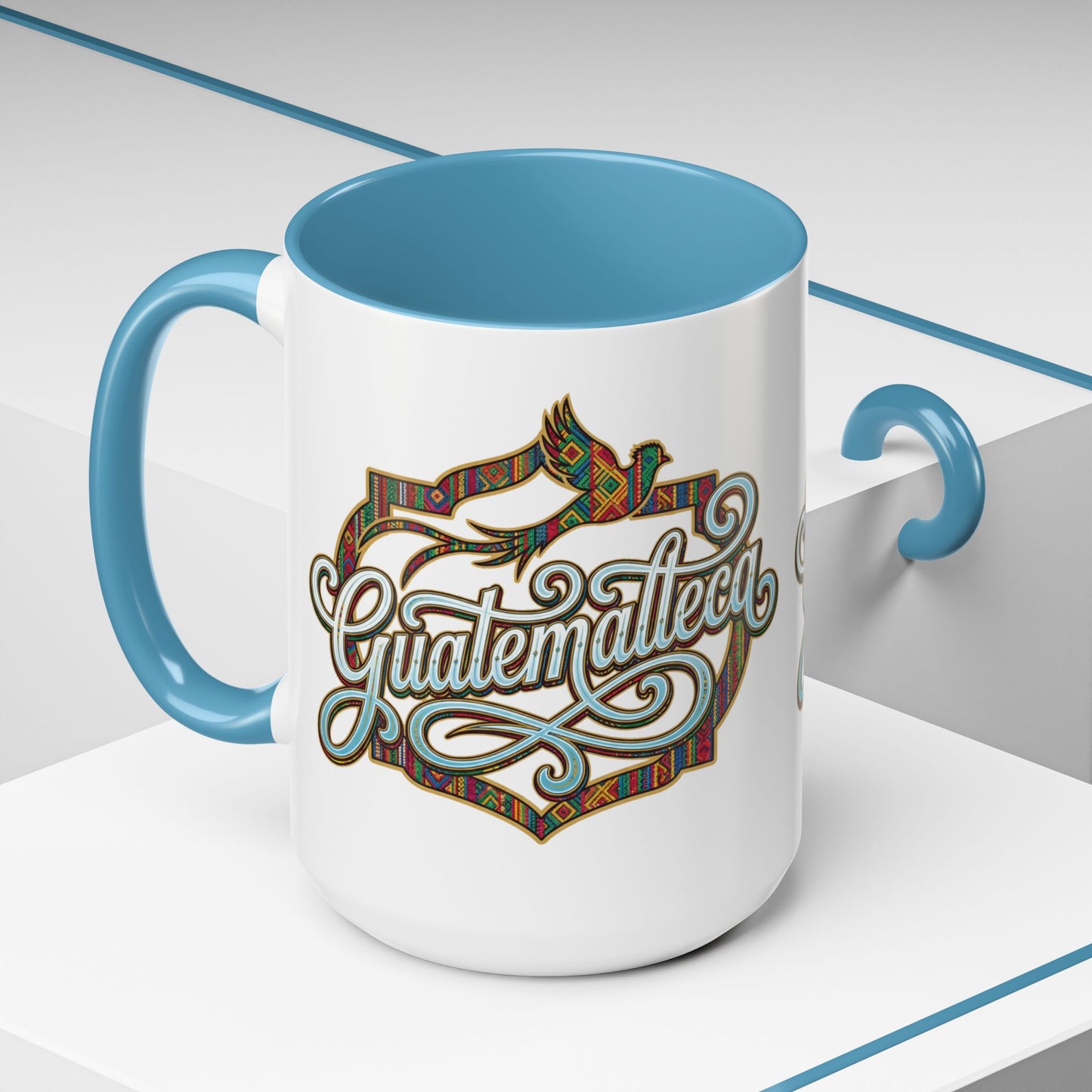 Guatemala Mug - Chapin Pride Coffee Cup | Guatemalan Gift | Cafe Guatemalteco | Hispanic Heritage | Guate Love