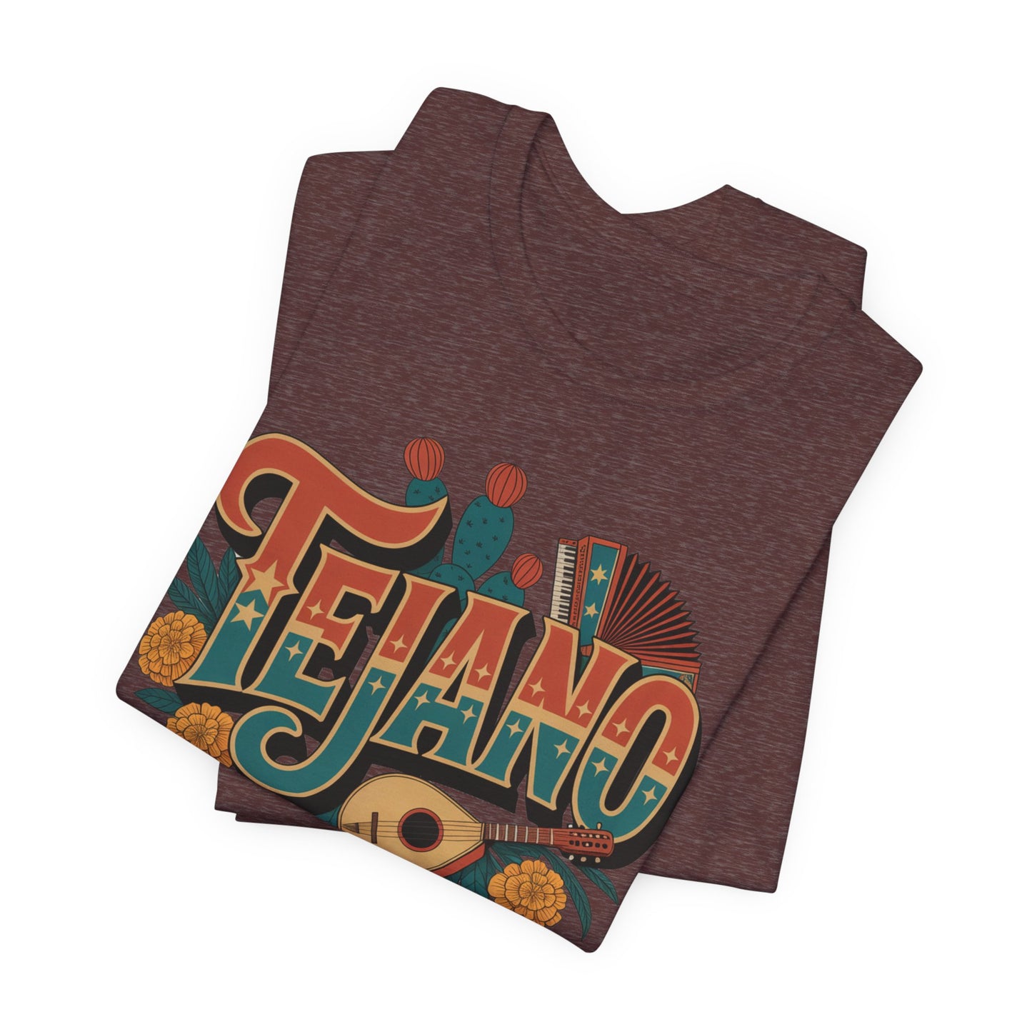 Tejano T-Shirt - Orgulloso Tejano Pride Tee - Texas Mexican Heritage Gift - Latino Culture Shirt - Tex Mex Style