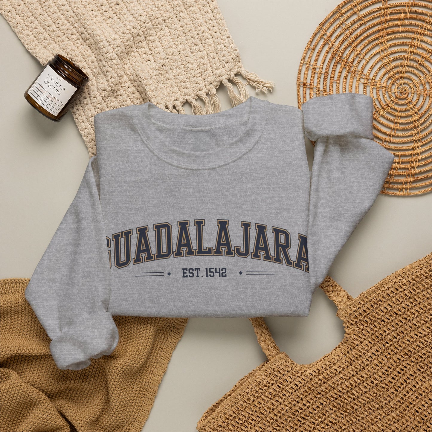 Guadalajara Sweatshirt - Tapatía Pride Mexican Heritage Hoodie - Jalisco Amor GDL Gift - Sudadera Mexicana