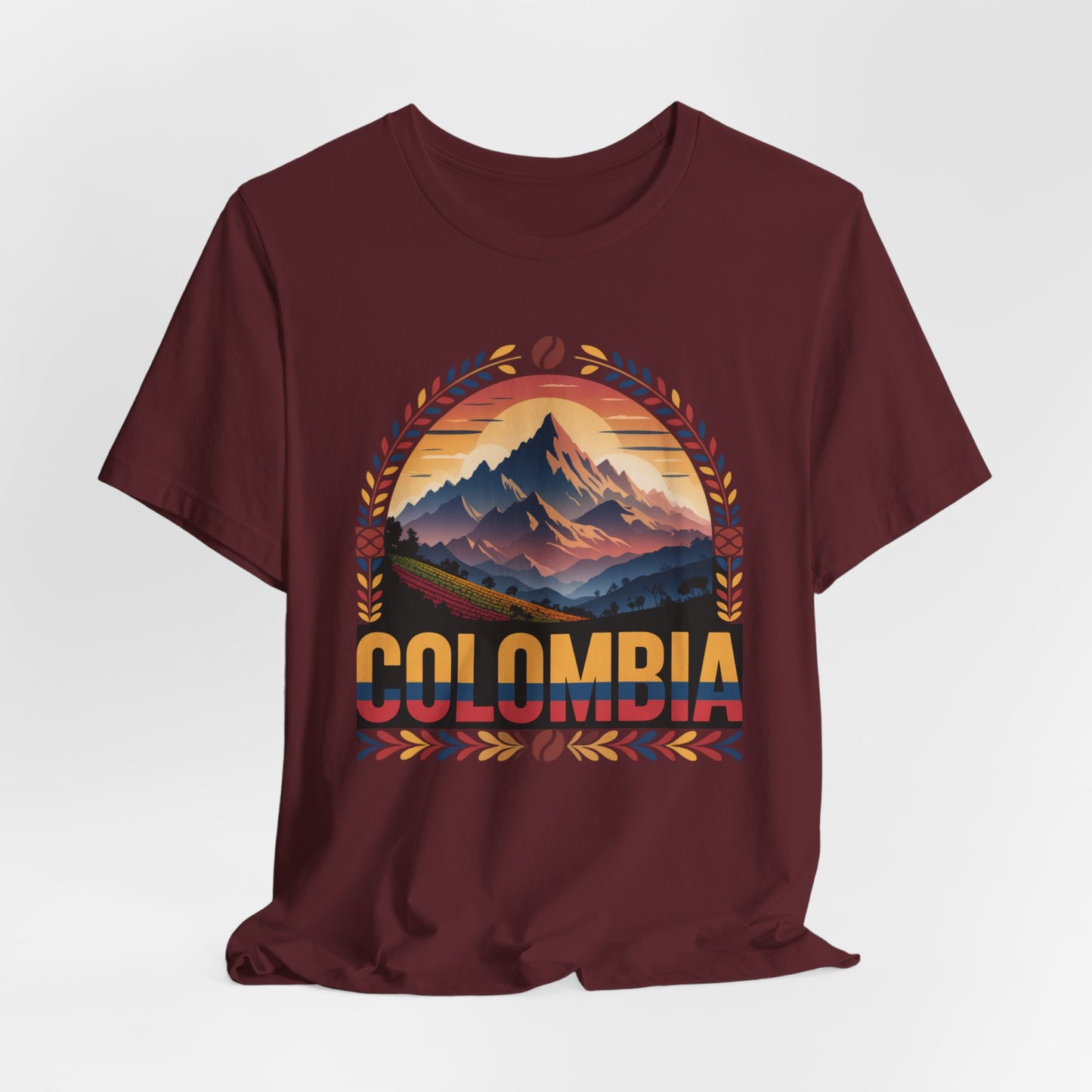 Colombia T-Shirt - Colombian Heritage Pride Tee - Orgullo Colombiano Gift - Mi Colombia Shirt - Hispanic Pride Apparel