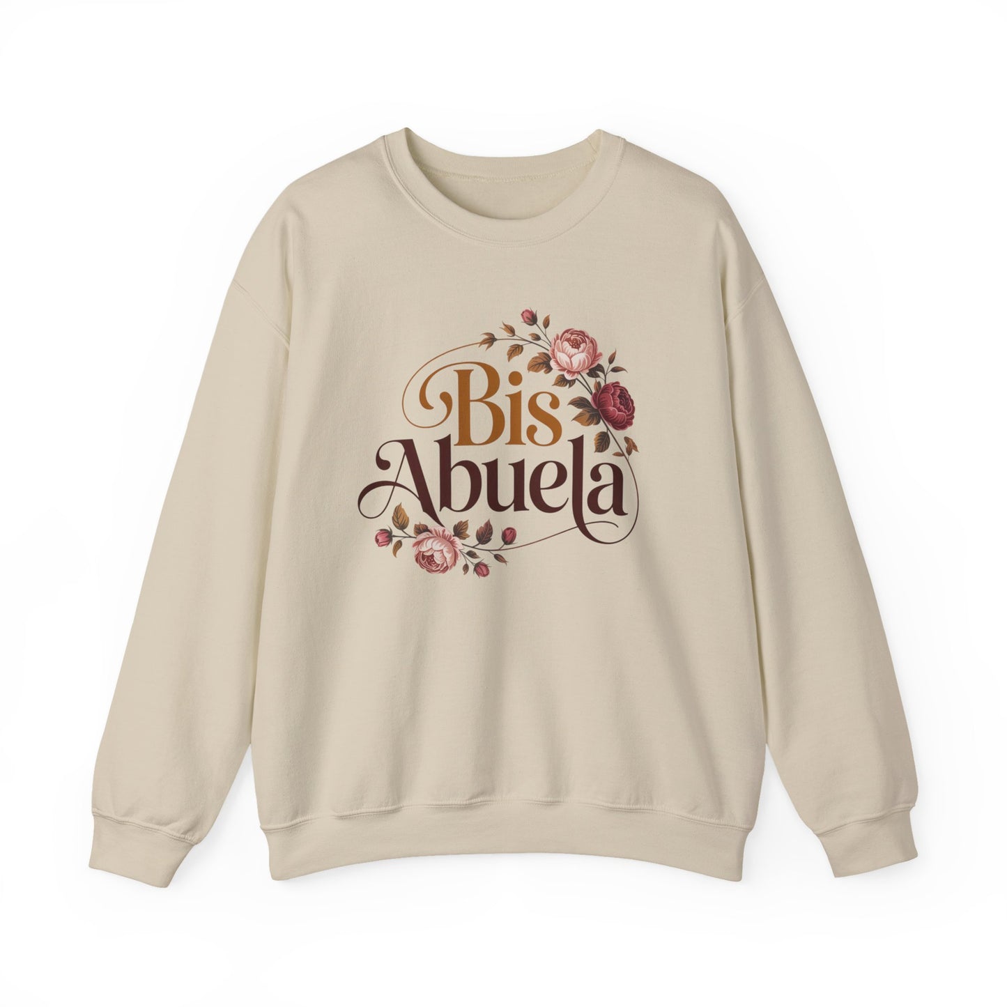 Bis Abuela Sweatshirt - Great Grandma Gift - Latino Family Pullover - Hispanic Abuelita Clothing - Familia Latina Top