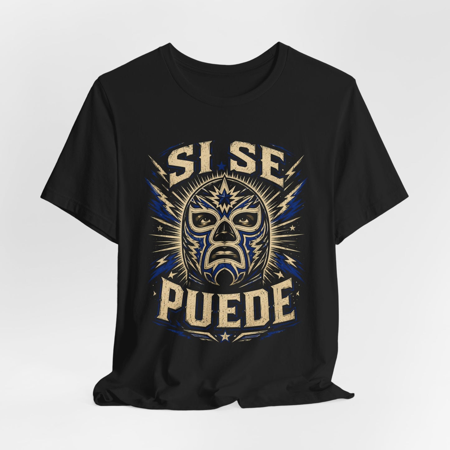 El Luchador T-Shirt - Mexican Wrestling Lucha Libre Tee - Latino Pride Gift for Him - Wrestler Shirt
