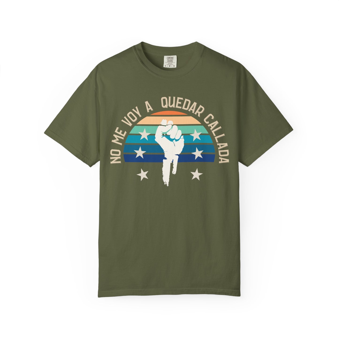 No Me Voy A Quedar Callada Shirt | Immigrant Shirt Activist Tee |  Political Shirt, Immigrant Shirt, ICE FREE