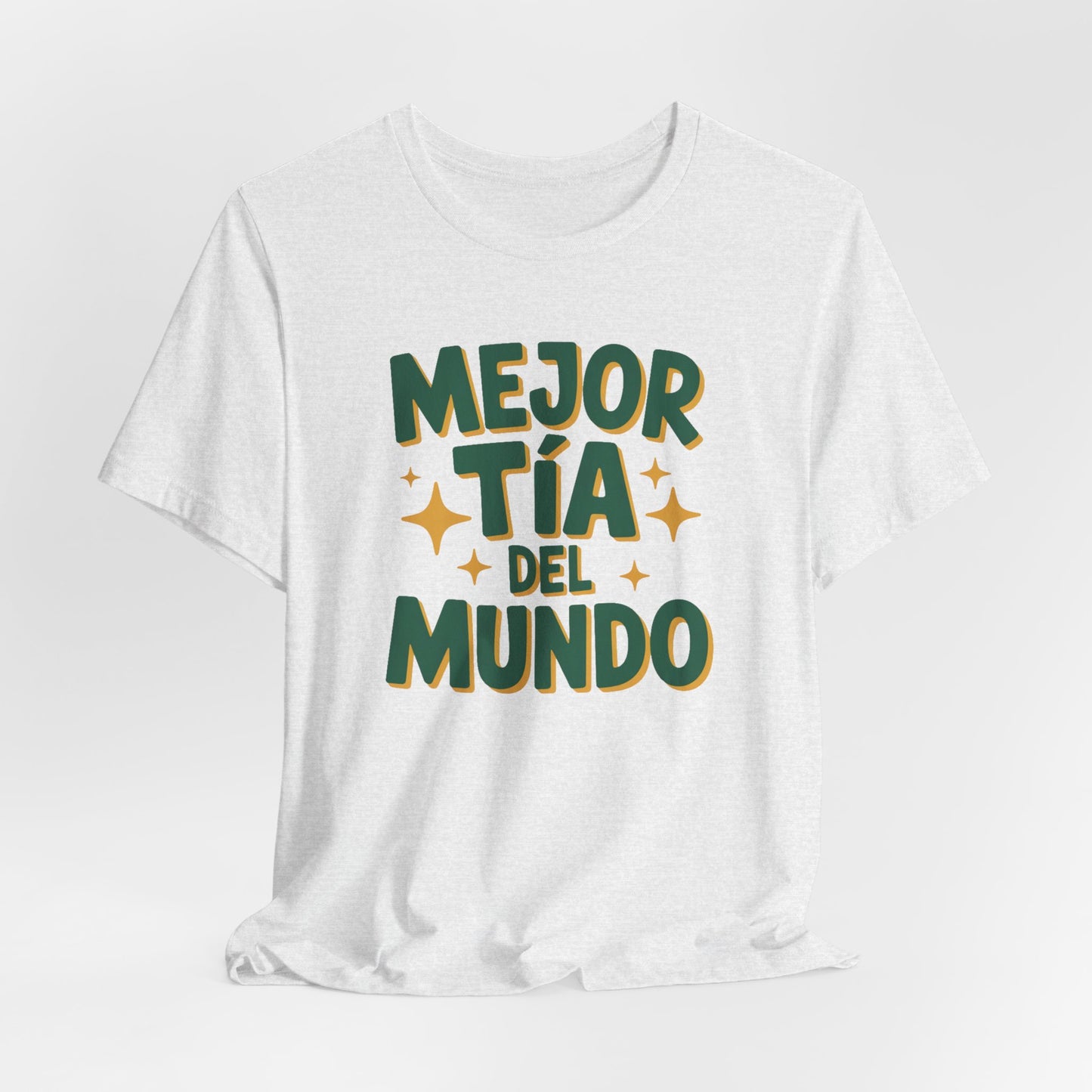 Mejor Tia Del Mundo Shirt - Proud Tia T-Shirt - Latino Family Gift - Tia Para Siempre Tee - Hispanic Aunt Gift - Mejor Tia Love Shirt