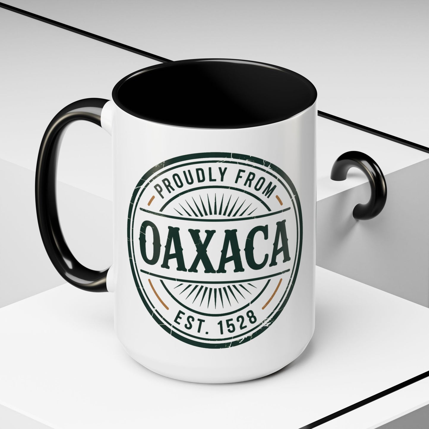 Oaxaca Mug - Mexican Heritage Coffee Cup with Oaxacan Design | Cultura Oaxaqueña Gift | Hispanic Pride Mug