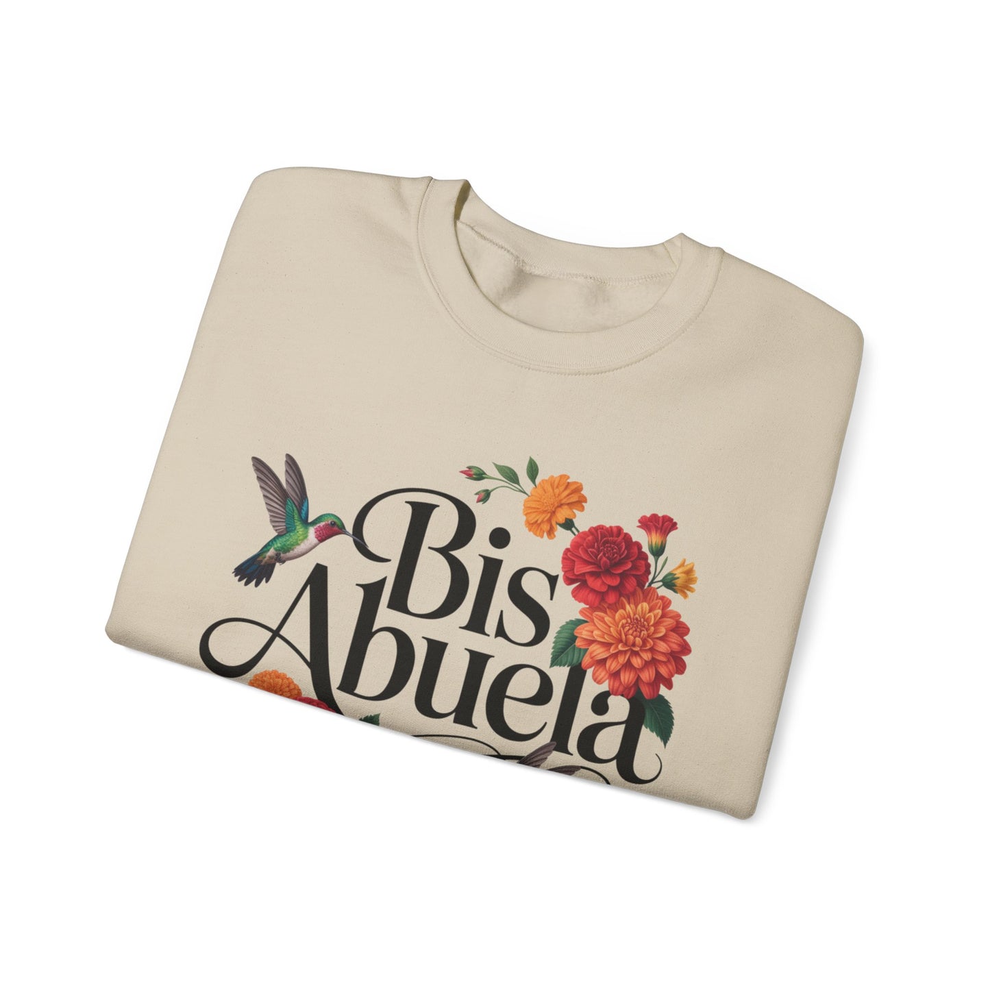 Bis Abuela Sweatshirt - Hispanic Grandma Gift - Latino Family Pride Shirt - Bisabuela Love - Abuela Regalo