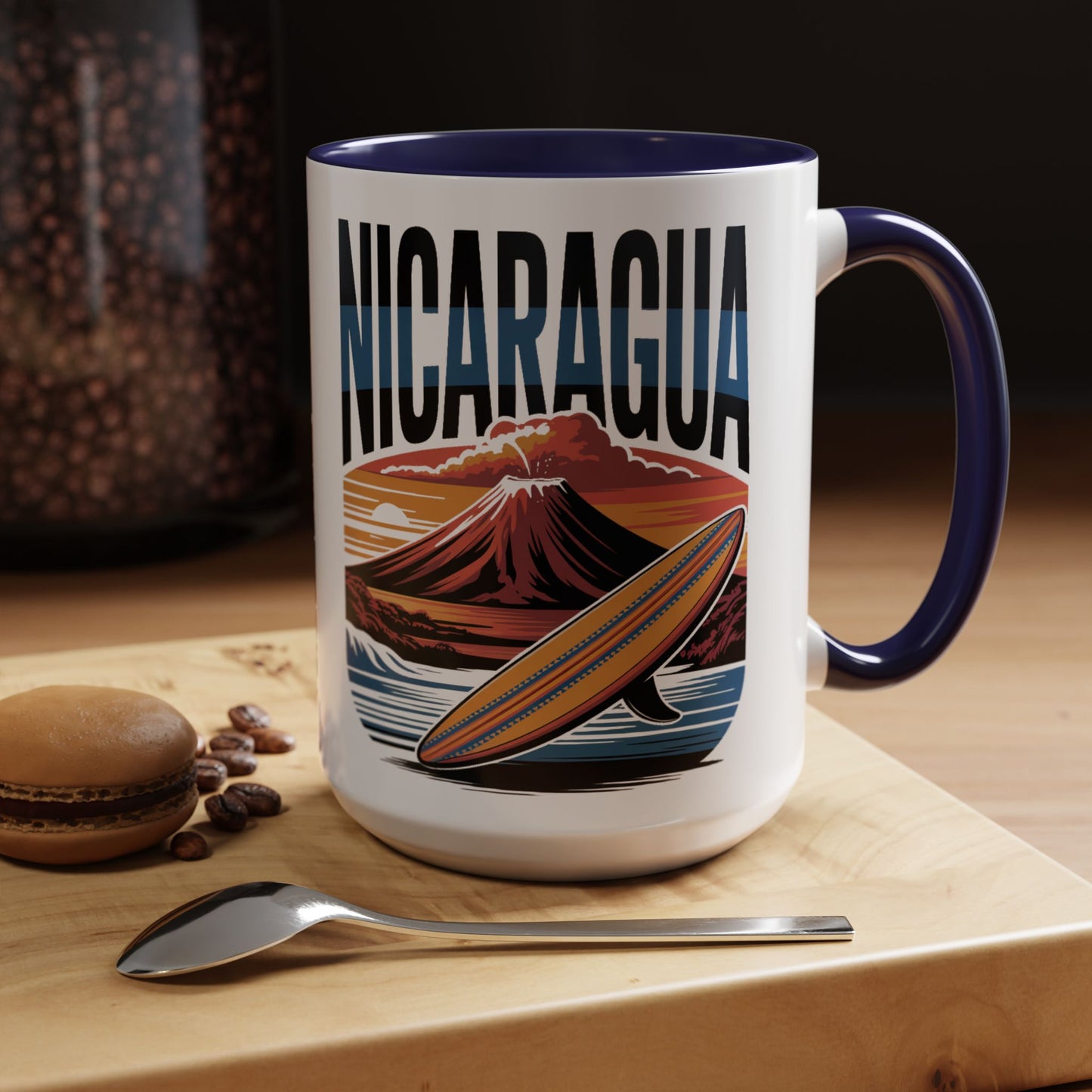 Nicaragua Mug - Orgullo Nico Coffee Cup | Central American Pride Gift | Nicaragua Regalo | Managua Love Hispanic Pride