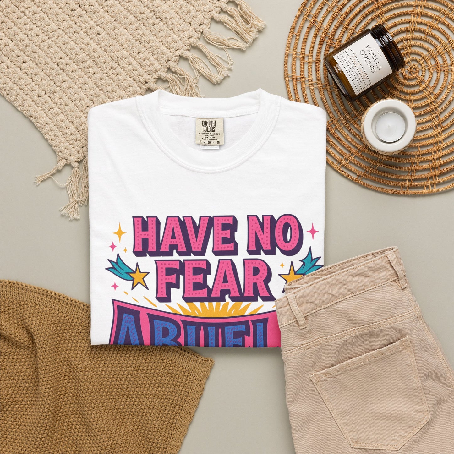 Have No Fear Abuela is Here Shirt | Gift for Abuela Tee