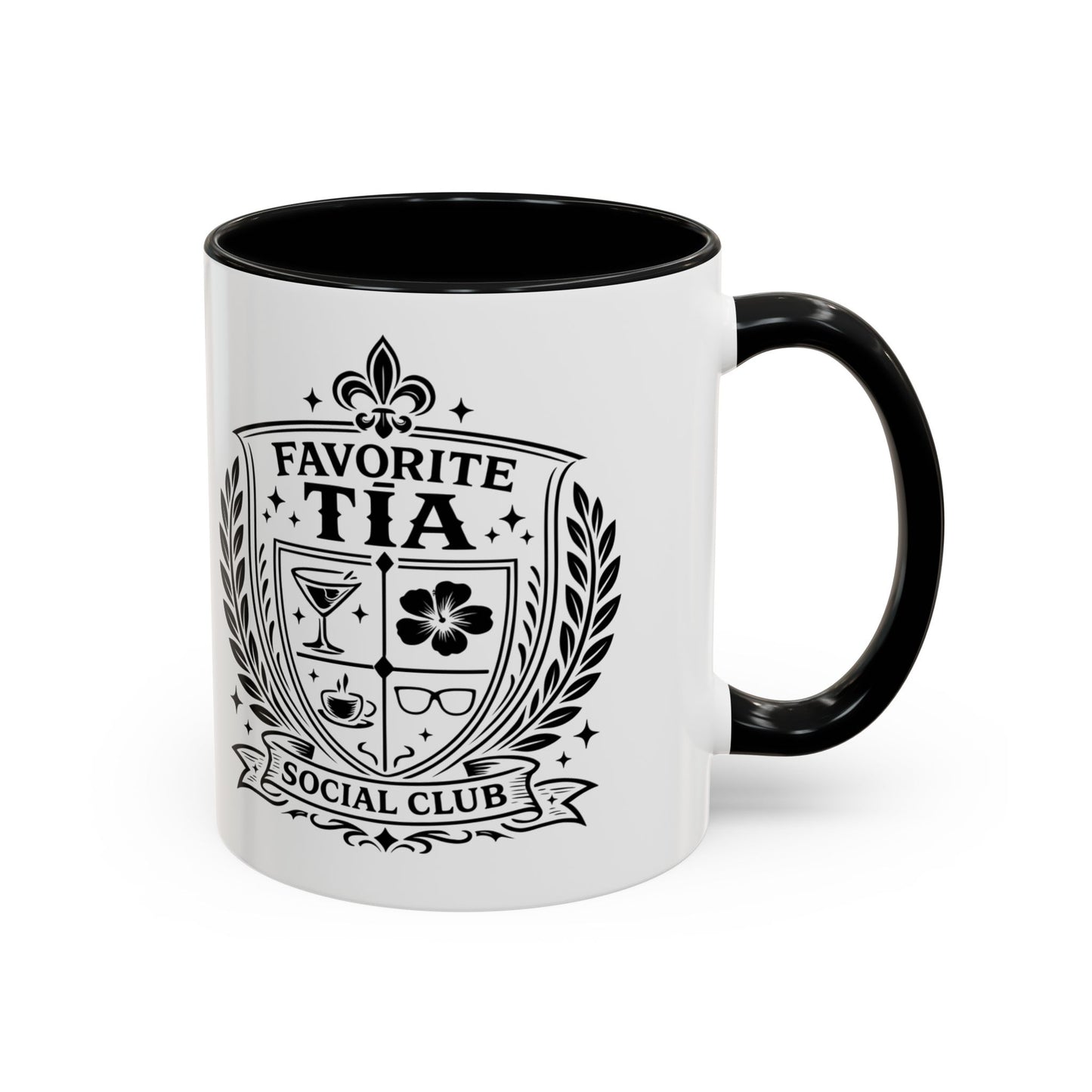 Tia Cup - Regalo Para Mi Tía Favorita | Spanish Aunt Gift Mug | Latina Family Gifts | Regalos En Español Para Mujer