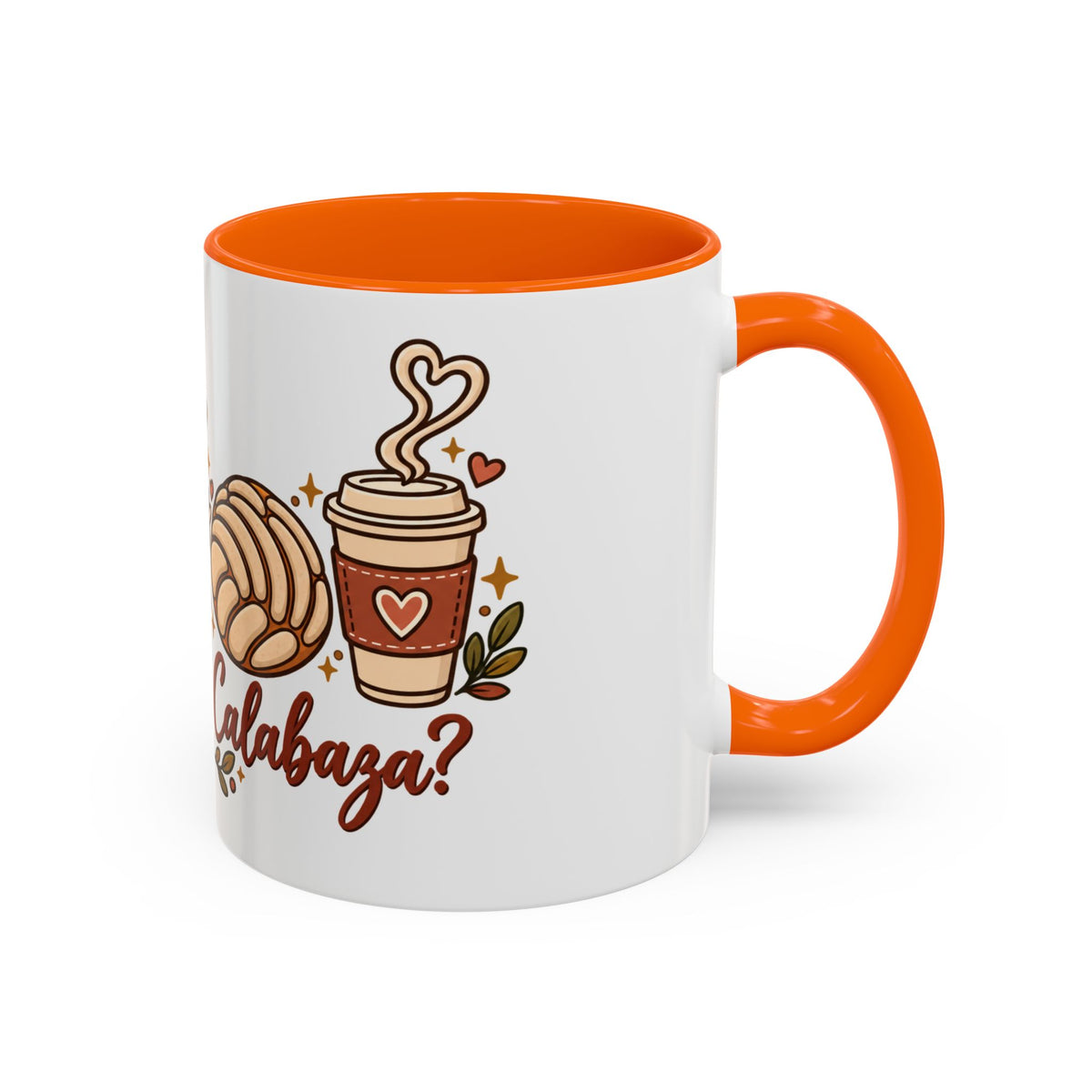 Que Pasa Calabaza Mug - Cute Fall Ghost Coffee Mug - Spanish Halloween Pumpkin Gift