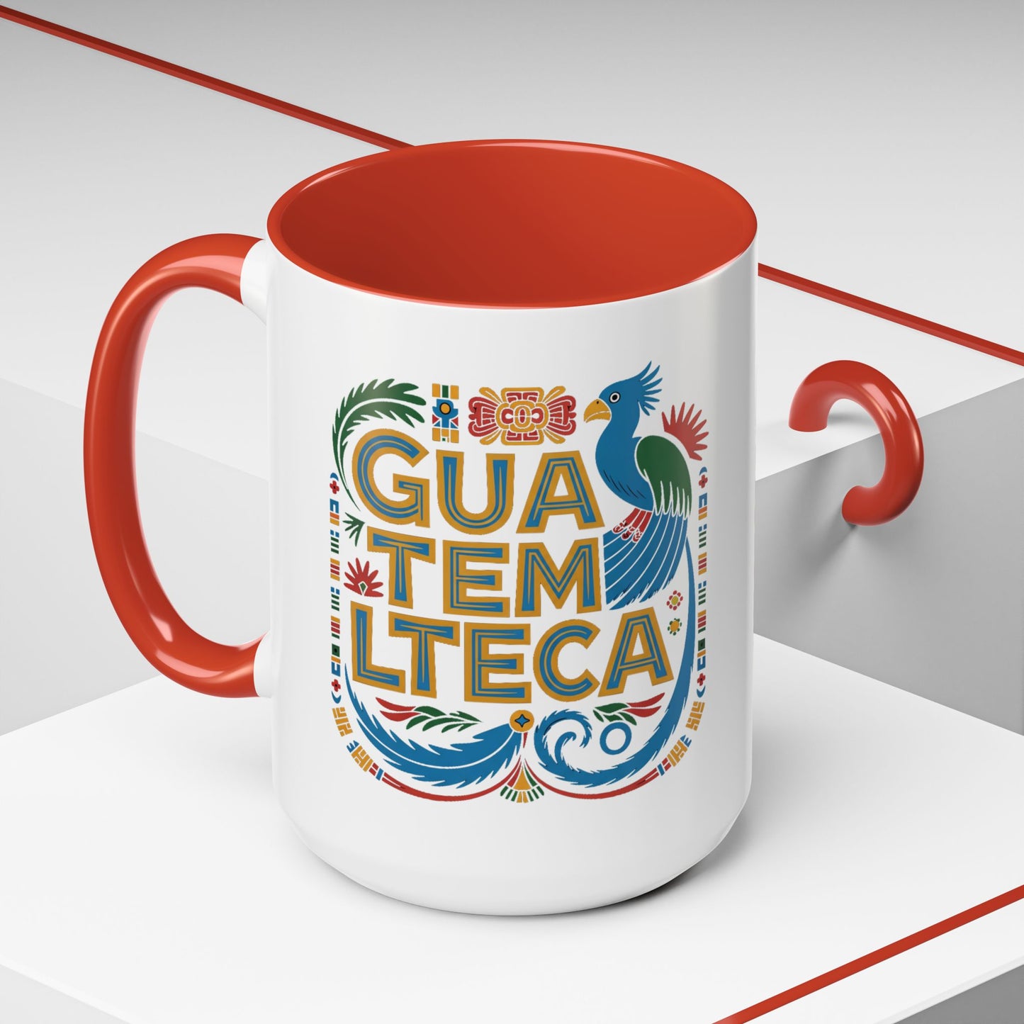 Guatemala Mug - Guatemalteco Pride Coffee Cup | Chapín Orgullo Guate Gift | Central American Hispanic Heritage Present