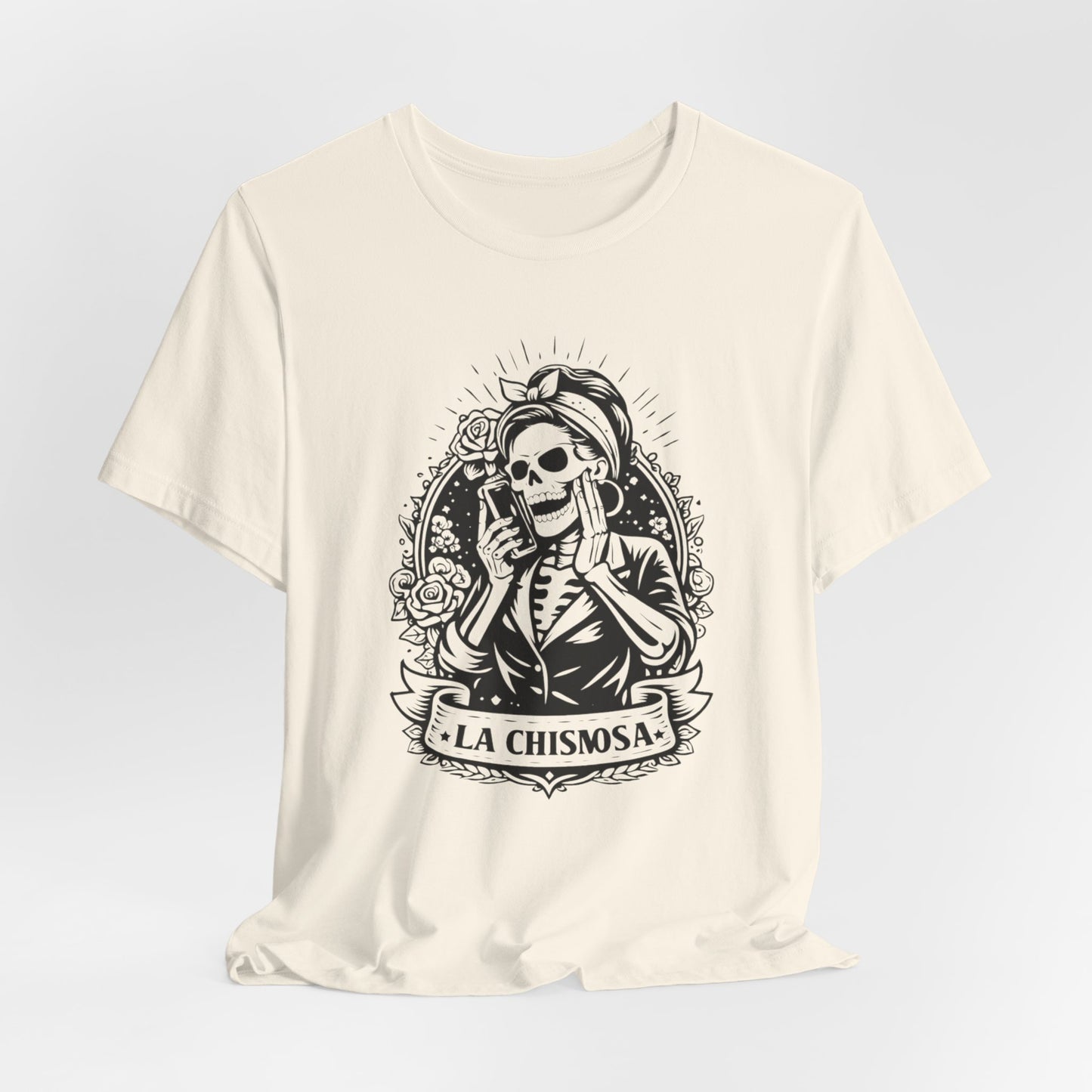 La Chismosa T-Shirt | Funny Spanish Tee | Latino Heritage Gift | Chisme Queen Shirt | Hispanic Culture Latina Humor