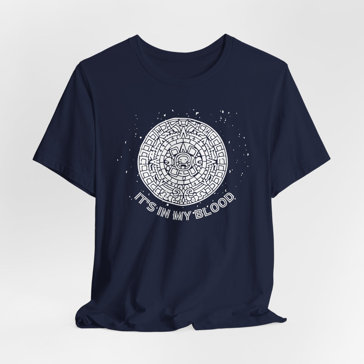 It's In my Blood Aztec shirt | Gift for Him Gift for Her camisa para hombre latino , otoño latino, Latino Heritage Month