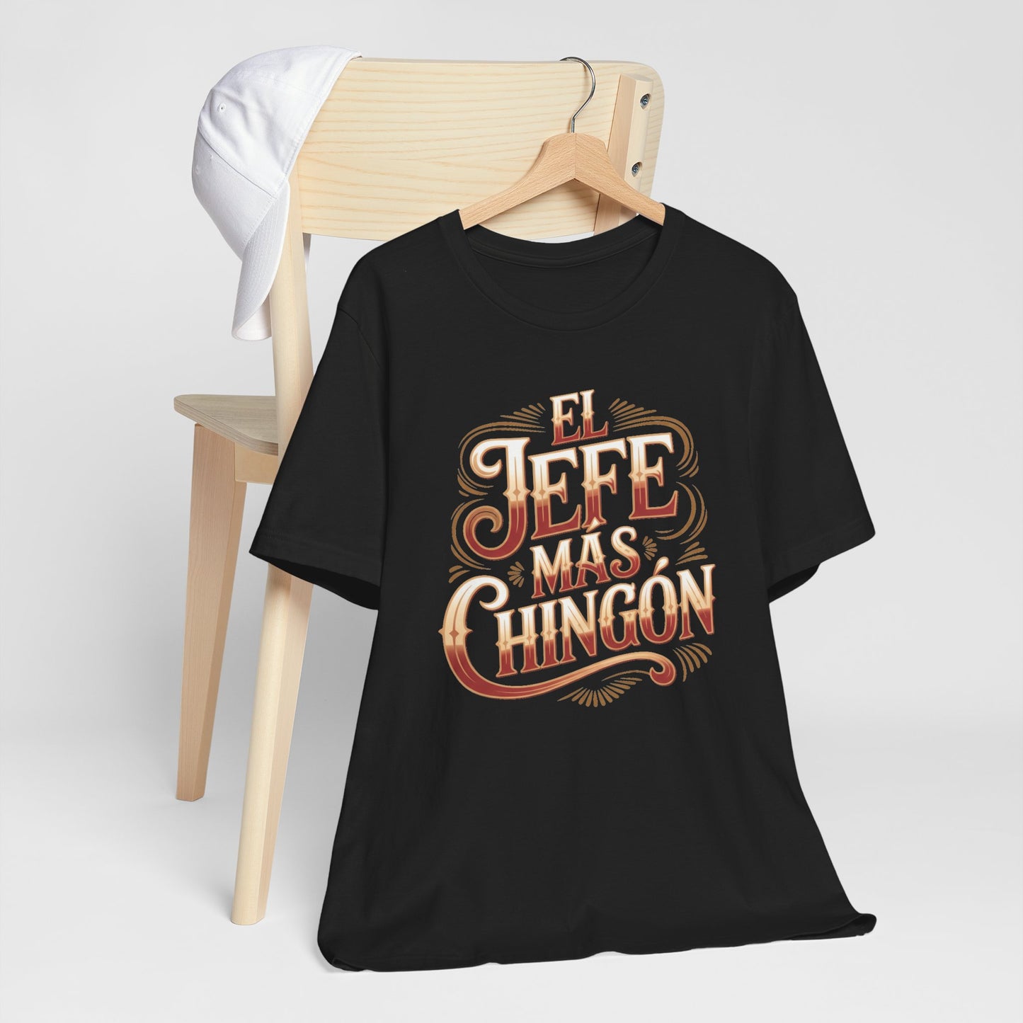 El Jefe T-Shirt - Latino Boss Tee - Hispanic Pride Shirt - Spanish Saying Gift - Latino Heritage Apparel