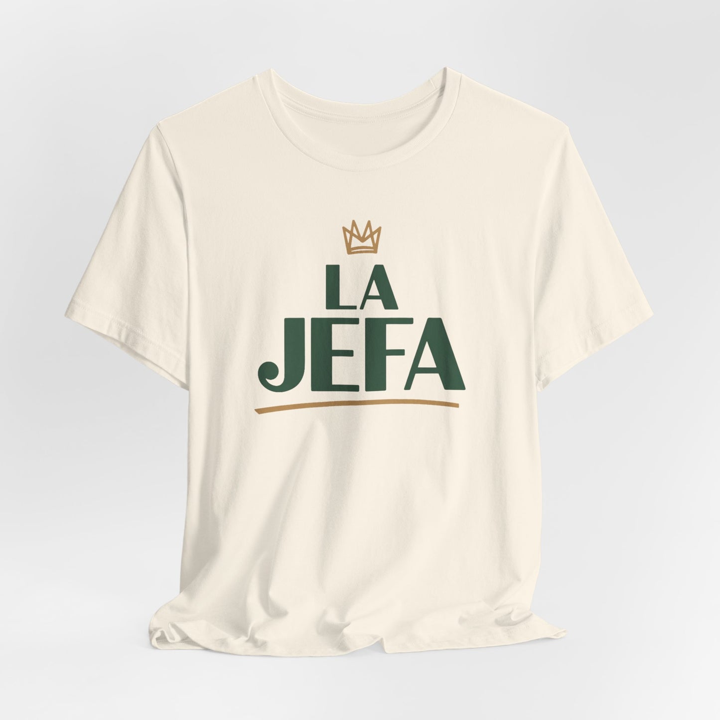 La Jefa T-Shirt - Latina Boss Lady Tee - Hispanic Pride Shirt - Mujer Fuerte Gift - Feminist Empowerment Tshirt