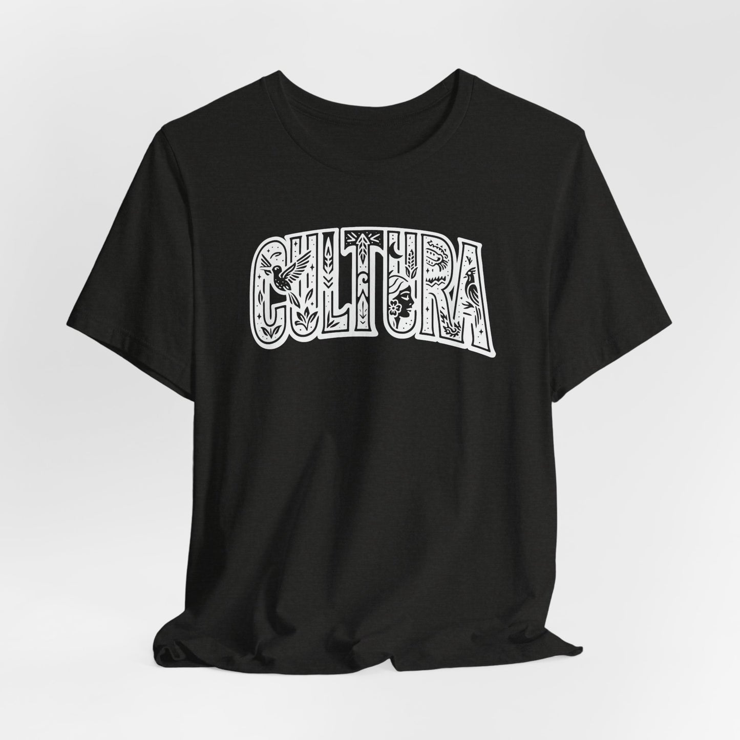 Cultura Calligraphy Spanish Shirt | Latino Latina Culture Tee