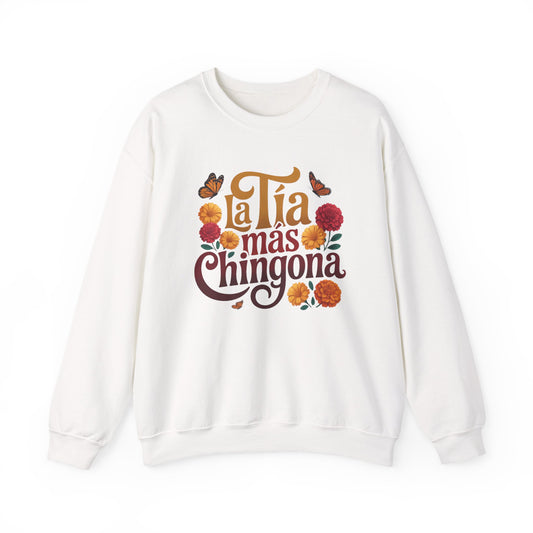 Tia Sweatshirt - Best Tia Ever Gift - Latino Family Shirt - Hispanic Aunt Sweatshirt - Tia Regalo - Proud Tia Love