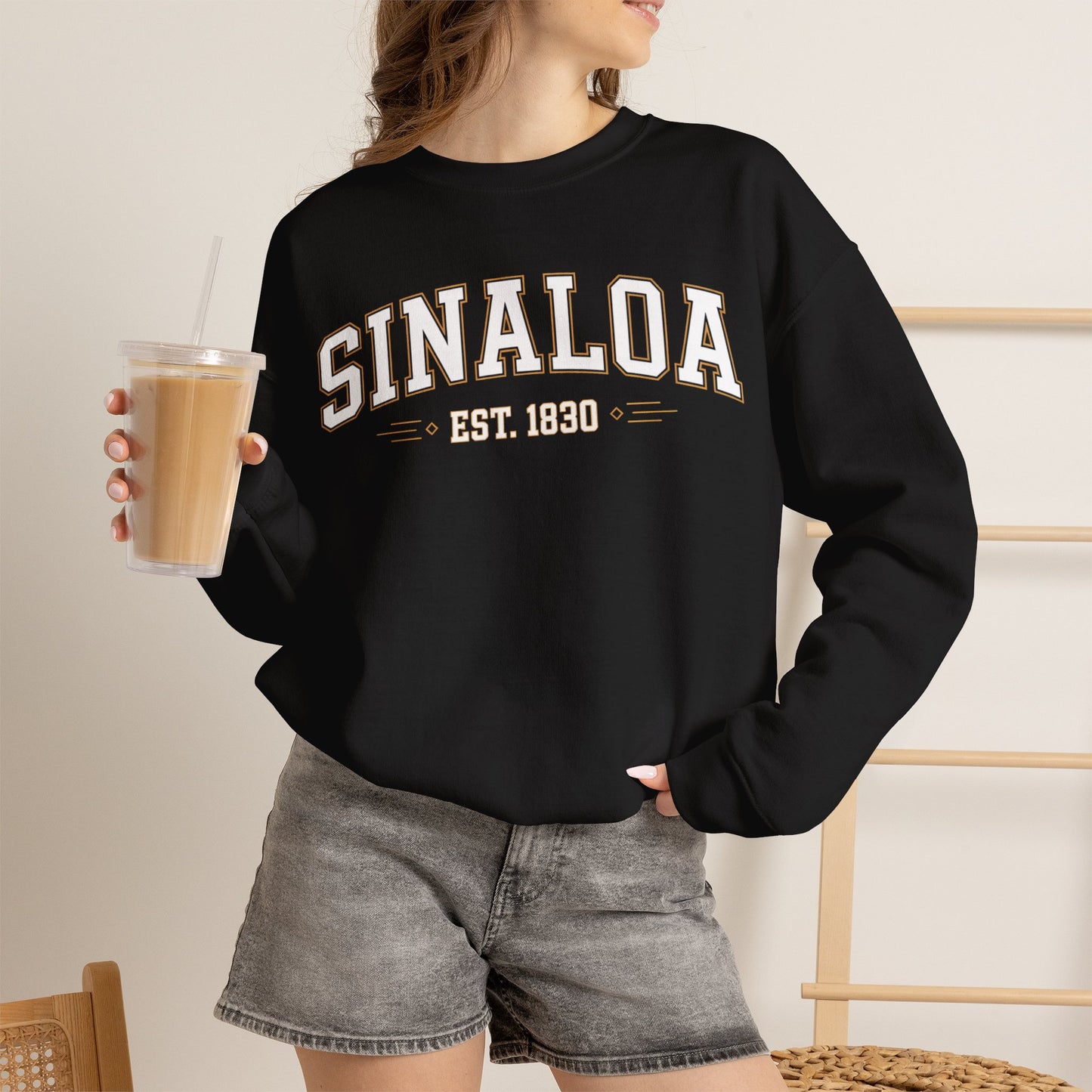 Sinaloa Sweatshirt - Mexican Heritage Pride Pullover - Culiacan Roots Gift - Orgullo Mexicano Sweater