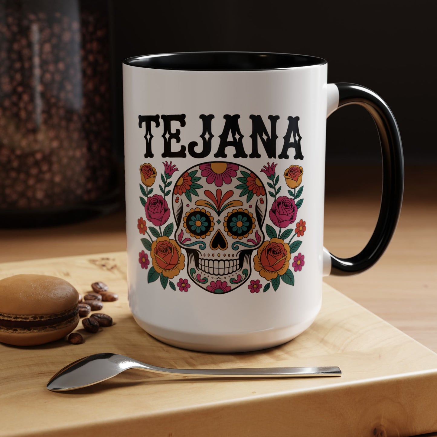 Tejana Mug - Texas Latina Pride Coffee Cup - Mujer Tejana Gift - Hispanic Heritage - Tejana Orgullo - Latino American Present