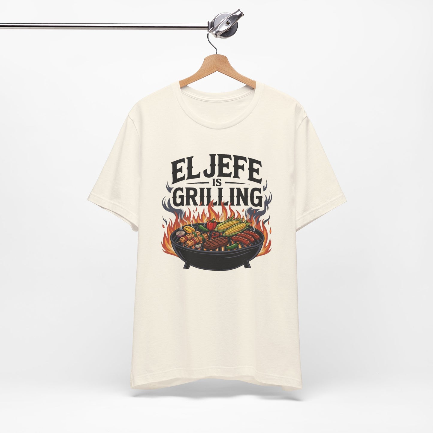 El Jefe T-Shirt - Latino Pride Boss Tee - Hispanic Heritage Gift - Jefe Papa Shirt - Spanish Tshirt for Men