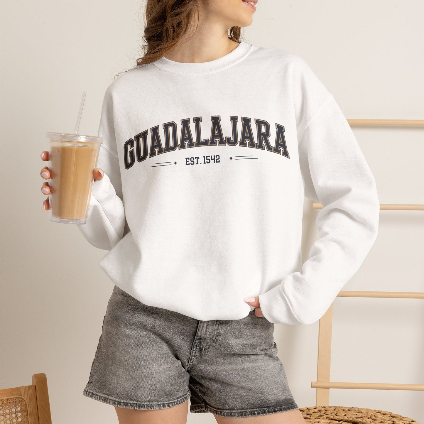 Guadalajara Sweatshirt - Tapatía Pride Mexican Heritage Hoodie - Jalisco Amor GDL Gift - Sudadera Mexicana