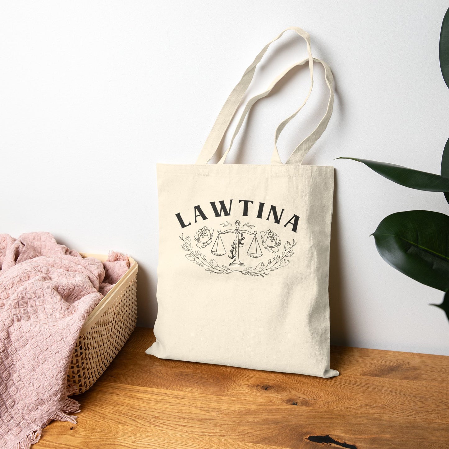 Lawtina Bag - Latina Lawyer Gift, Abogada Power Tote, Professional Mujer Career Bag, Latino Heritage Pride