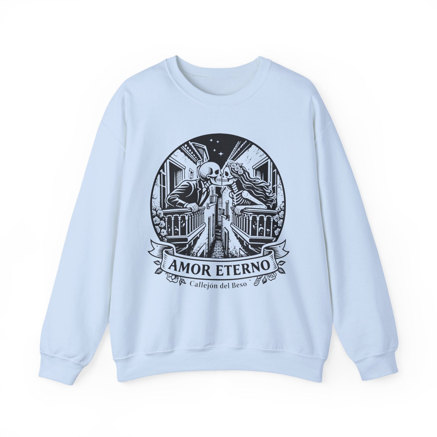 Amor Eterno Sweatshirt - Eternal Love Gift for Her - Latino Romance Couples Sweater - Mi Amor Para Siempre