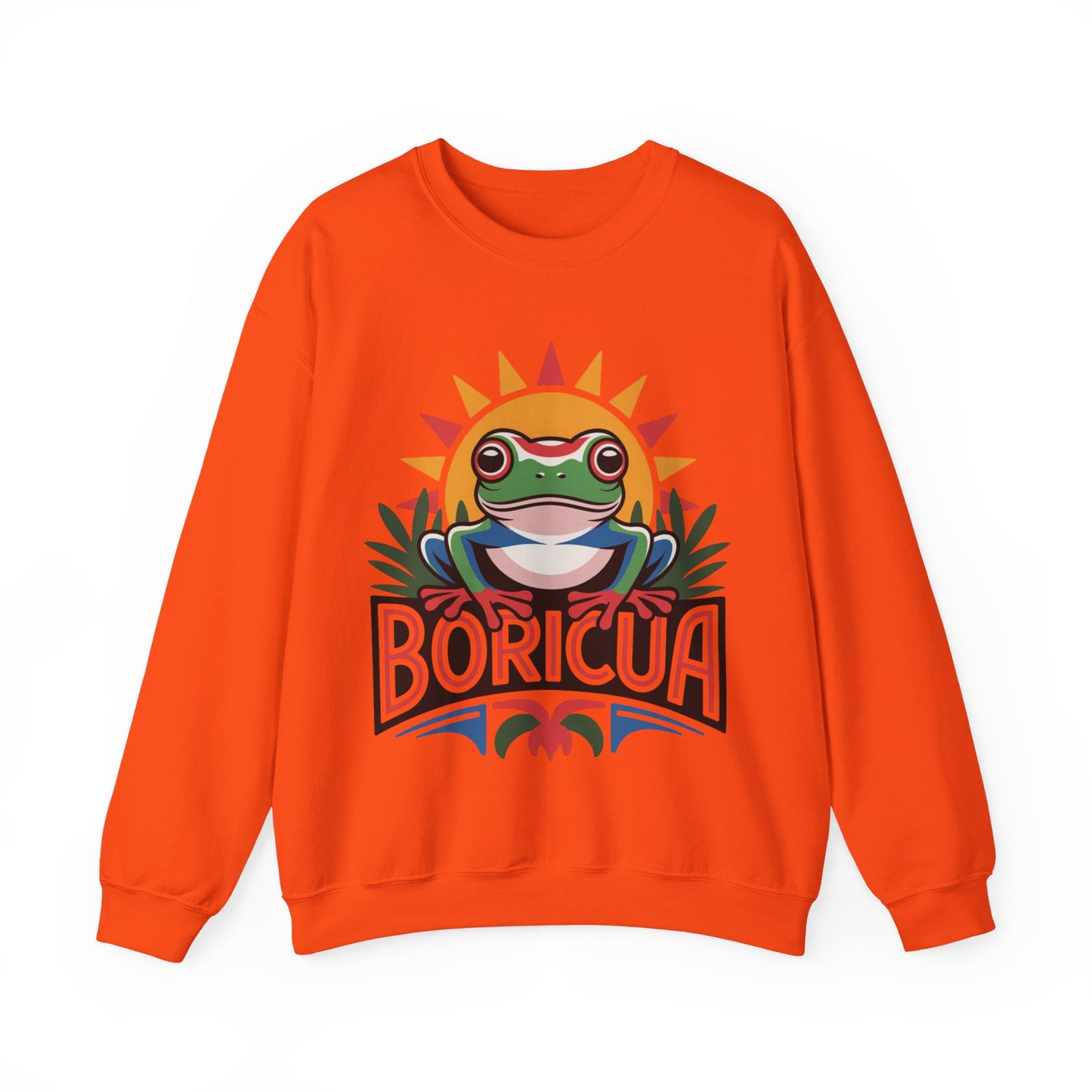 Boricua Sweatshirt - Puerto Rican Pride Gift - Borinquen Heritage Sudadera - Latino Hispanic Pride Wear