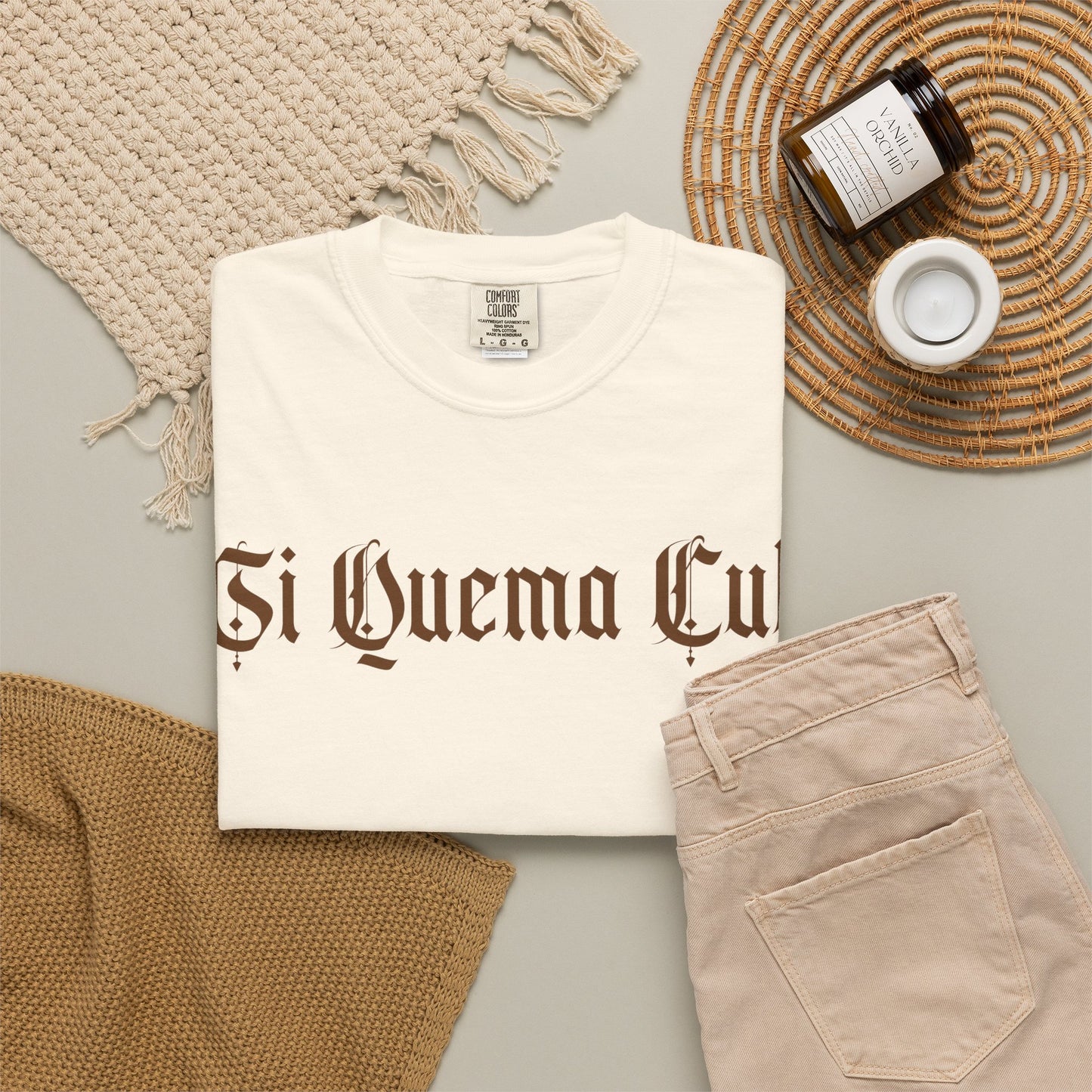Si Quema Cuh Shirt |  Chicano Streetwear Tee | Latino Graphic Tee | Sudadera con Capucha para hombre |