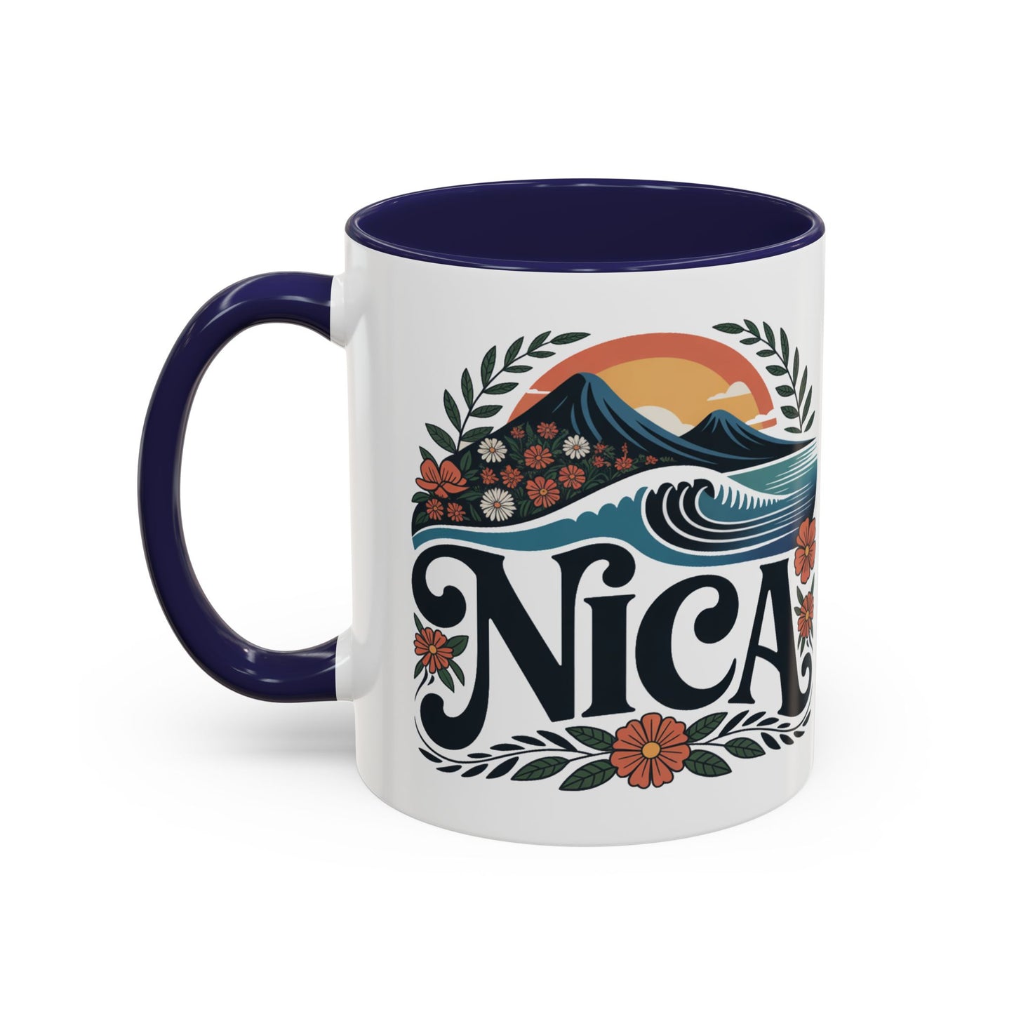 Nicaragua Mug - Nica Pride Coffee Cup Gift | Pinolero Amor Central America Hispanic Pride Managua Souvenir